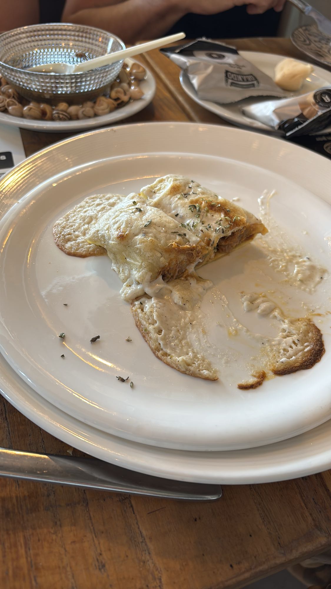 canelones de carrillada