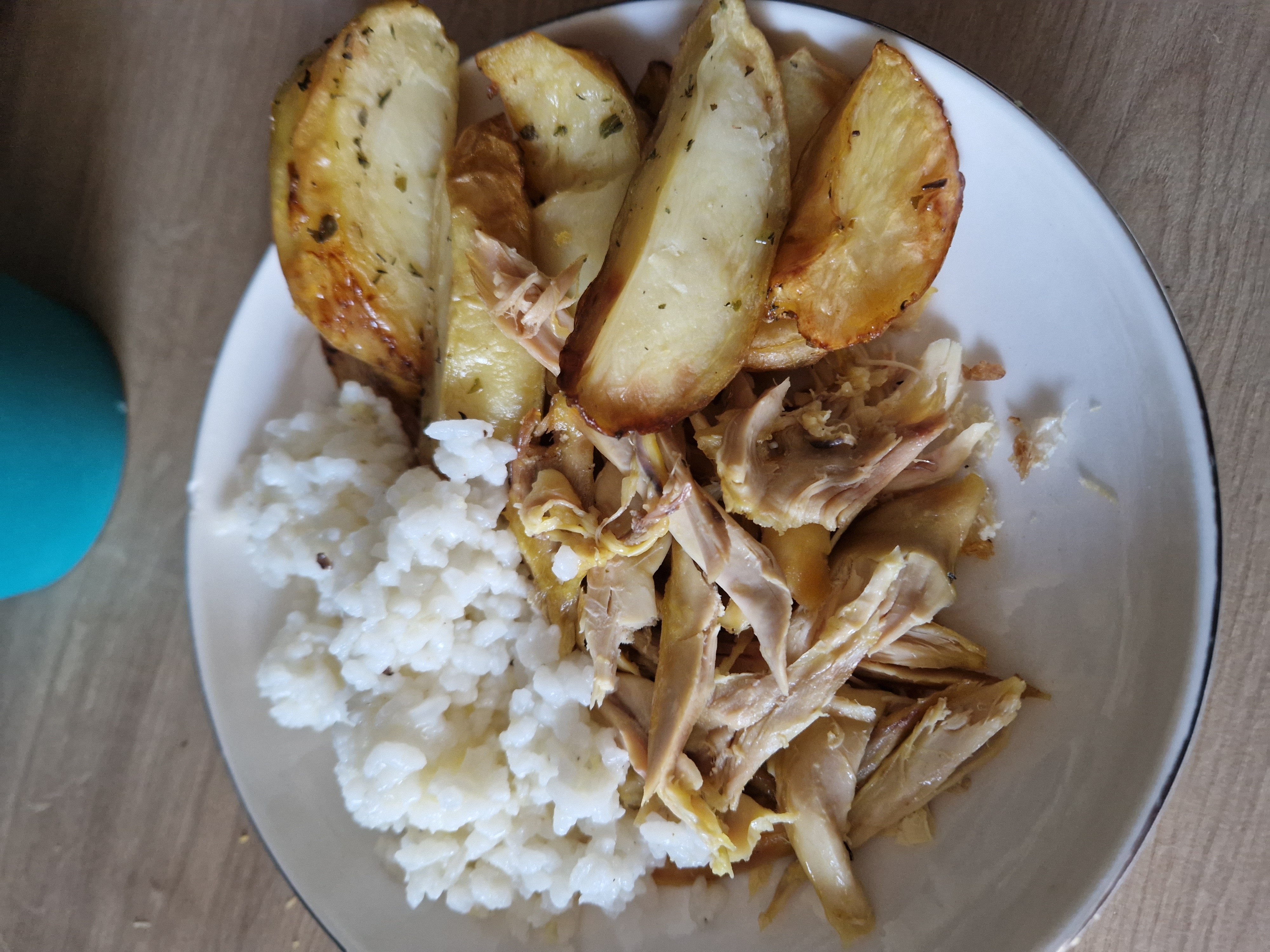 Chicken Rice & Potatoes