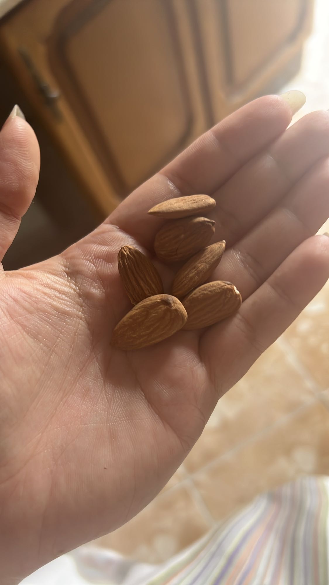 puñado de almendras