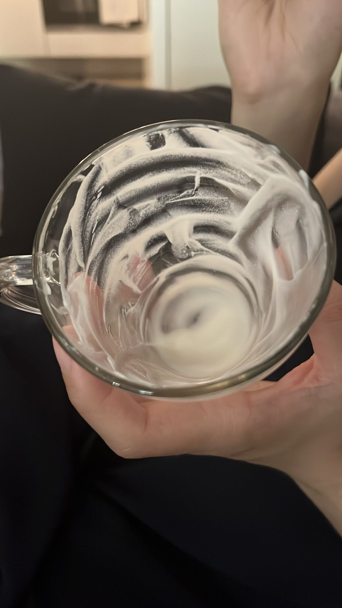 Yoğurt kalıntısı