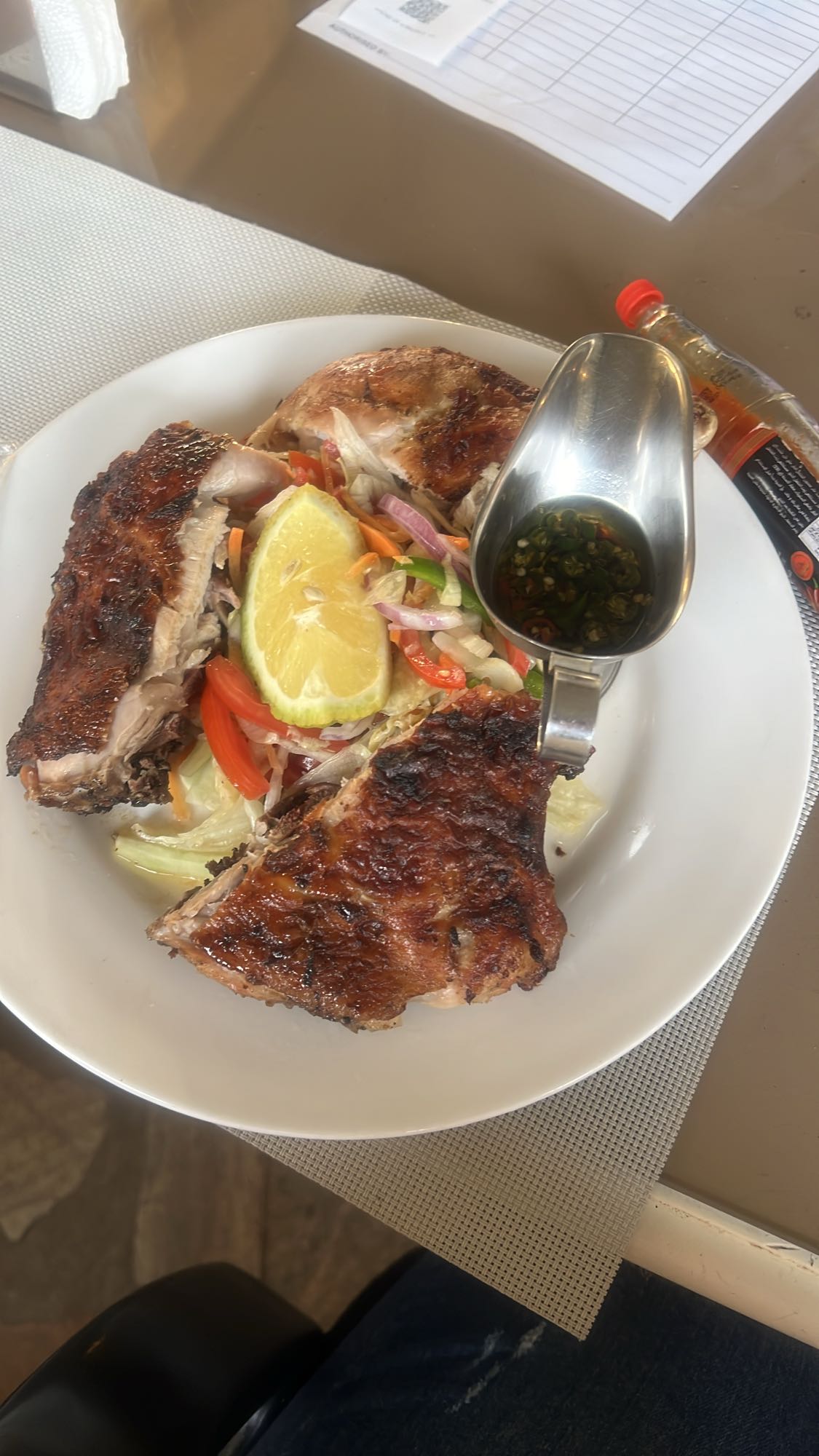 Grilled Chicken Salad Plate