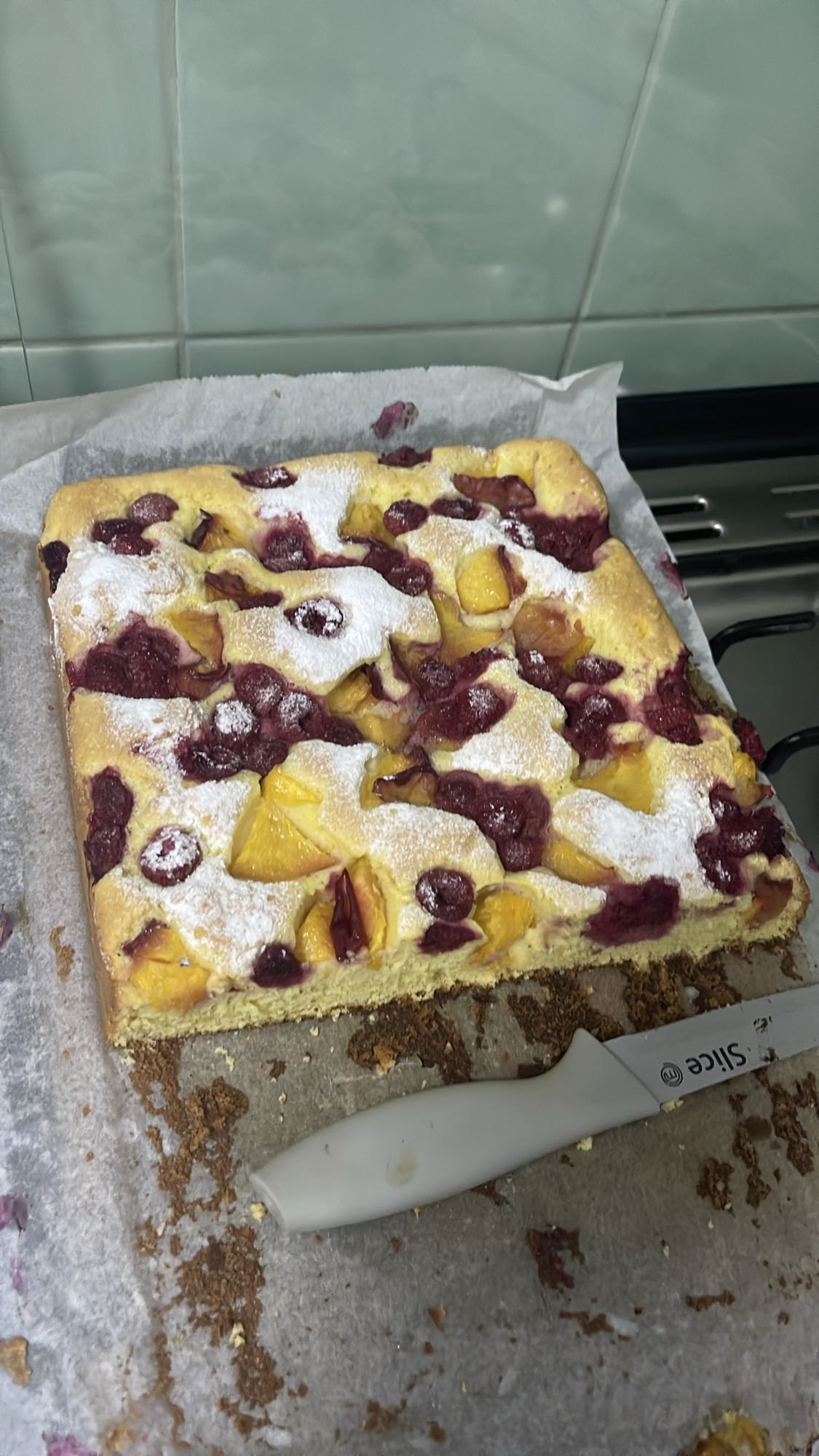 Prăjitură cu fructe