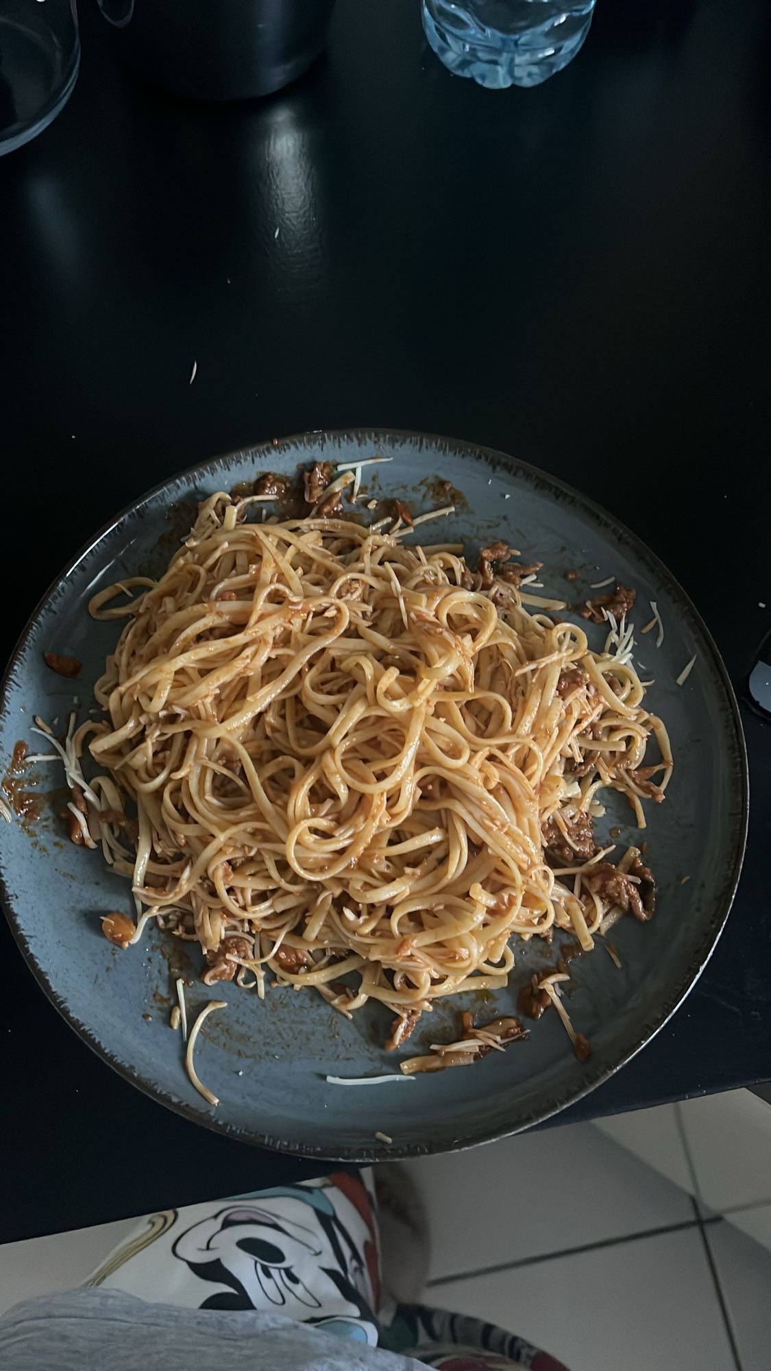 Pâtes à la sauce bolognaise