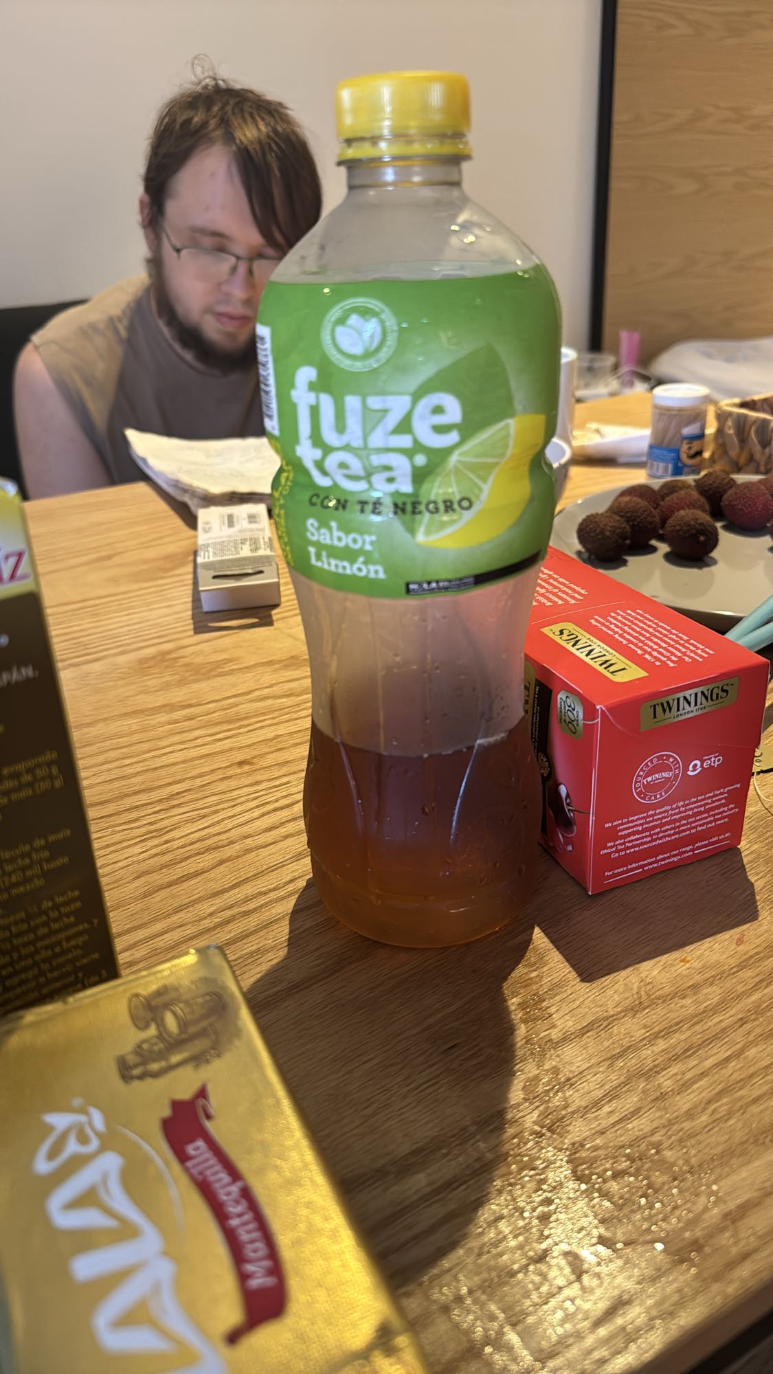 чай с лимоном