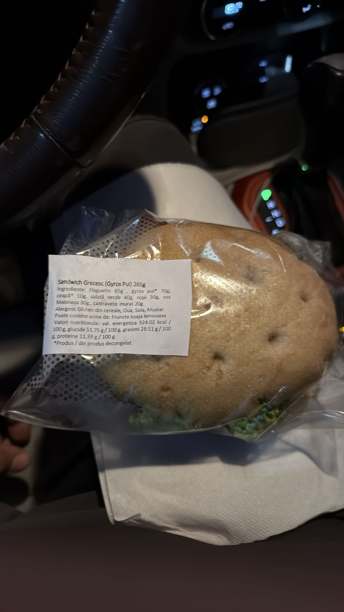 Sandwich Grecesc Gyros Pui