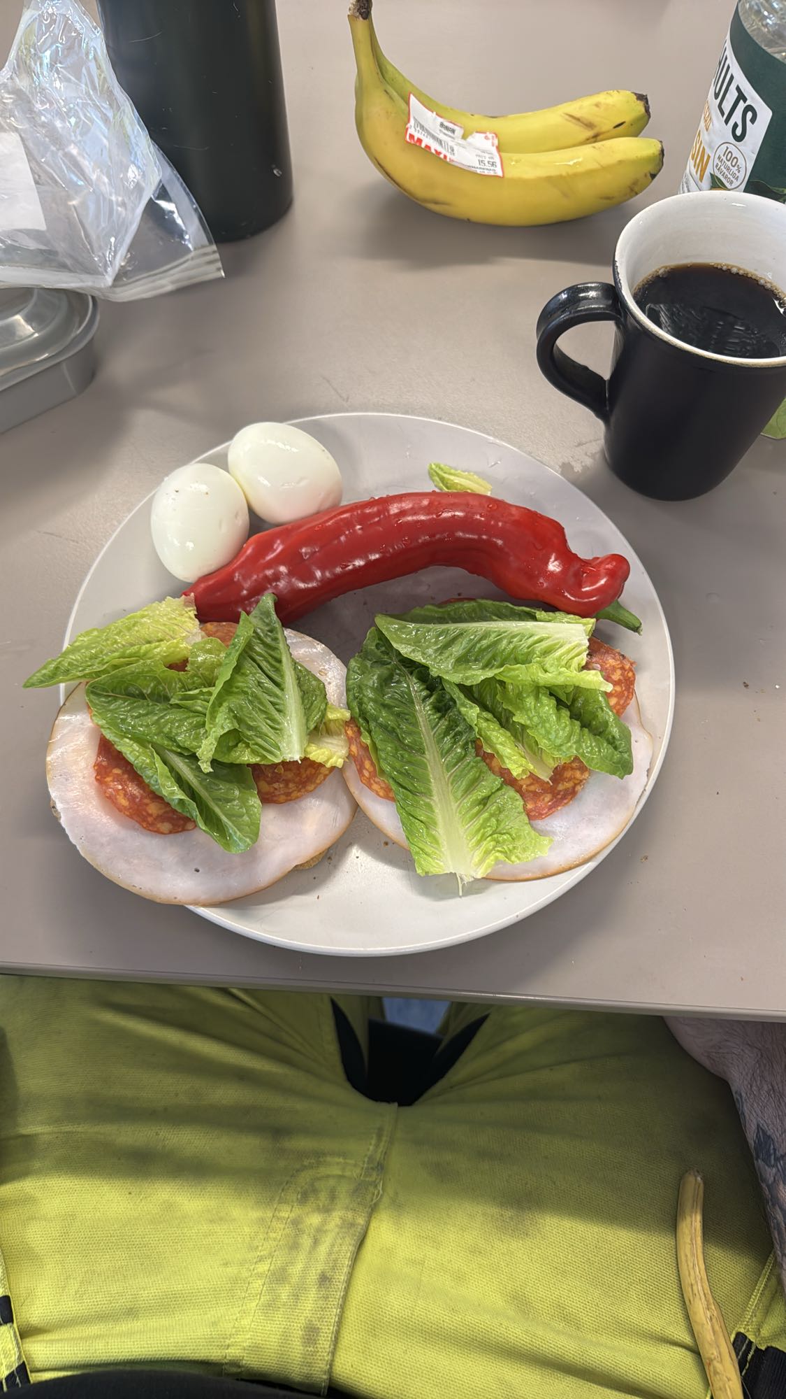 Smörgås med ägg & paprika