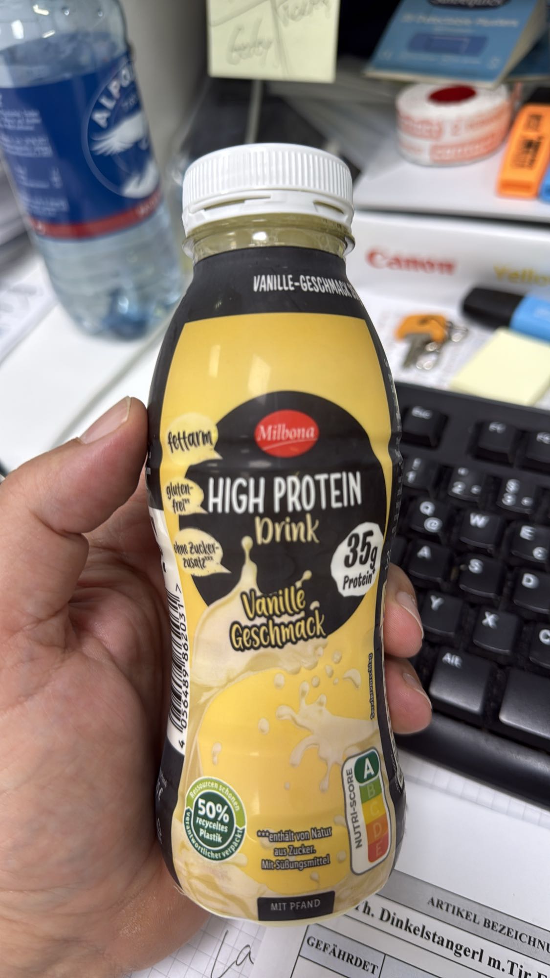 Vanille Protein Drink