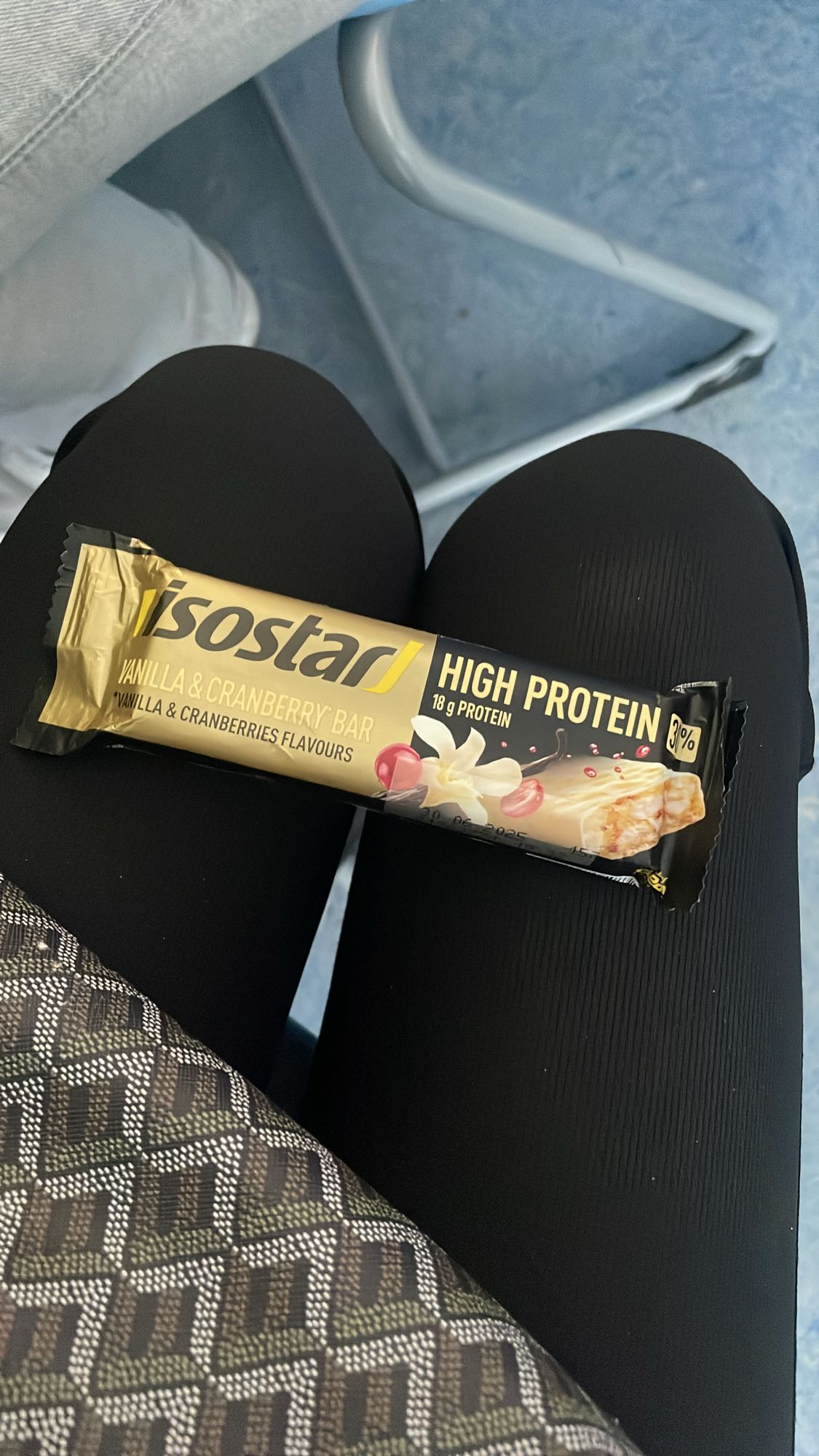 eiwitreep vanille cranberry