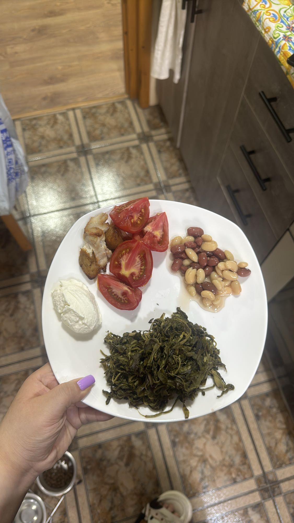 Chicken Veggie Plate