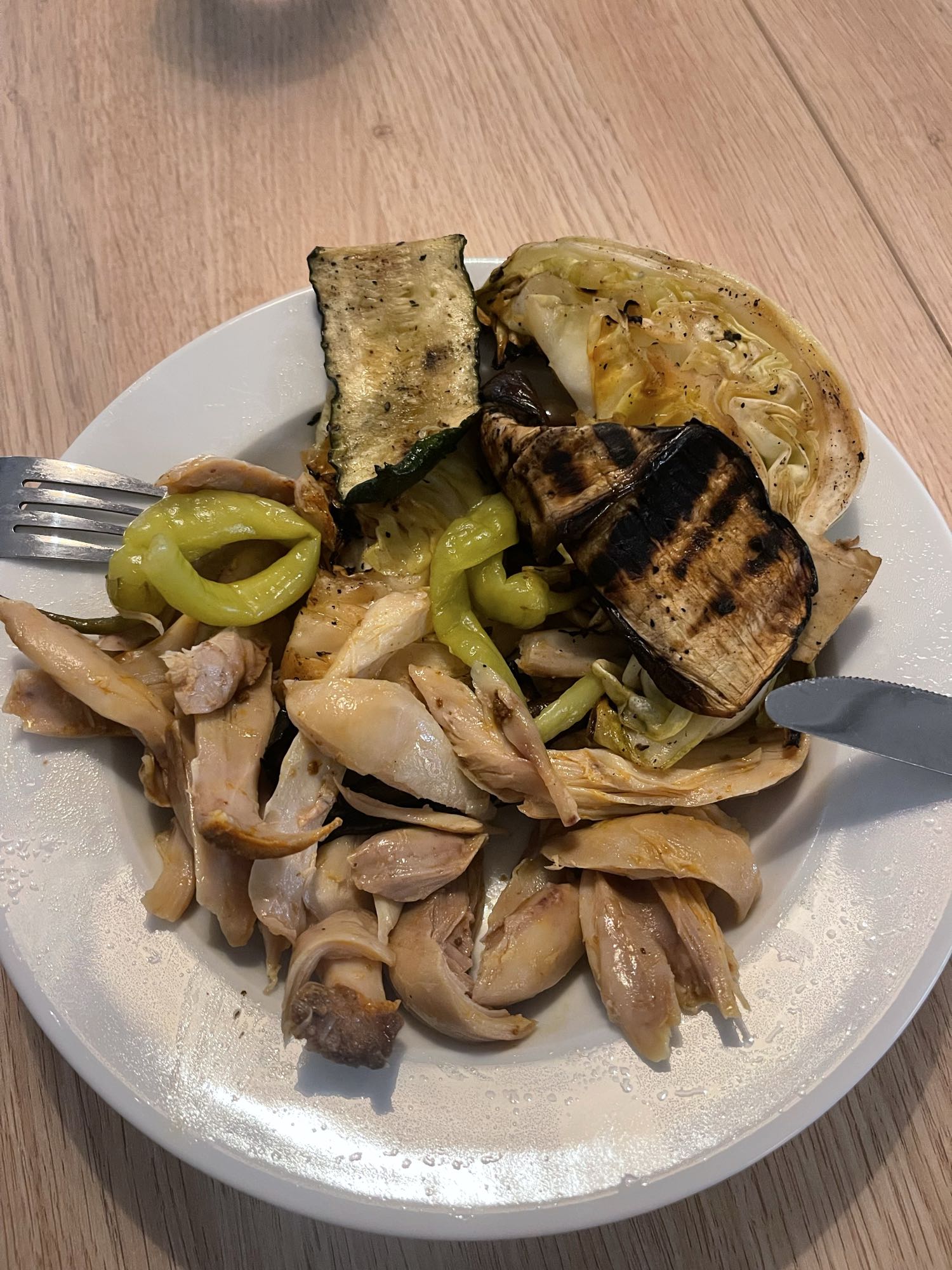 Grillad kycklingtallrik