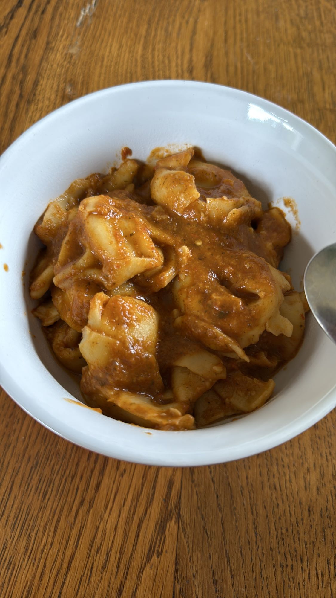 Spicy Dumpling Pasta