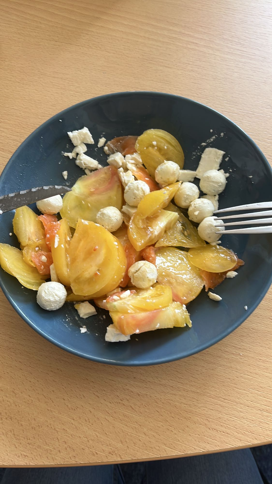 salade tomate fromage