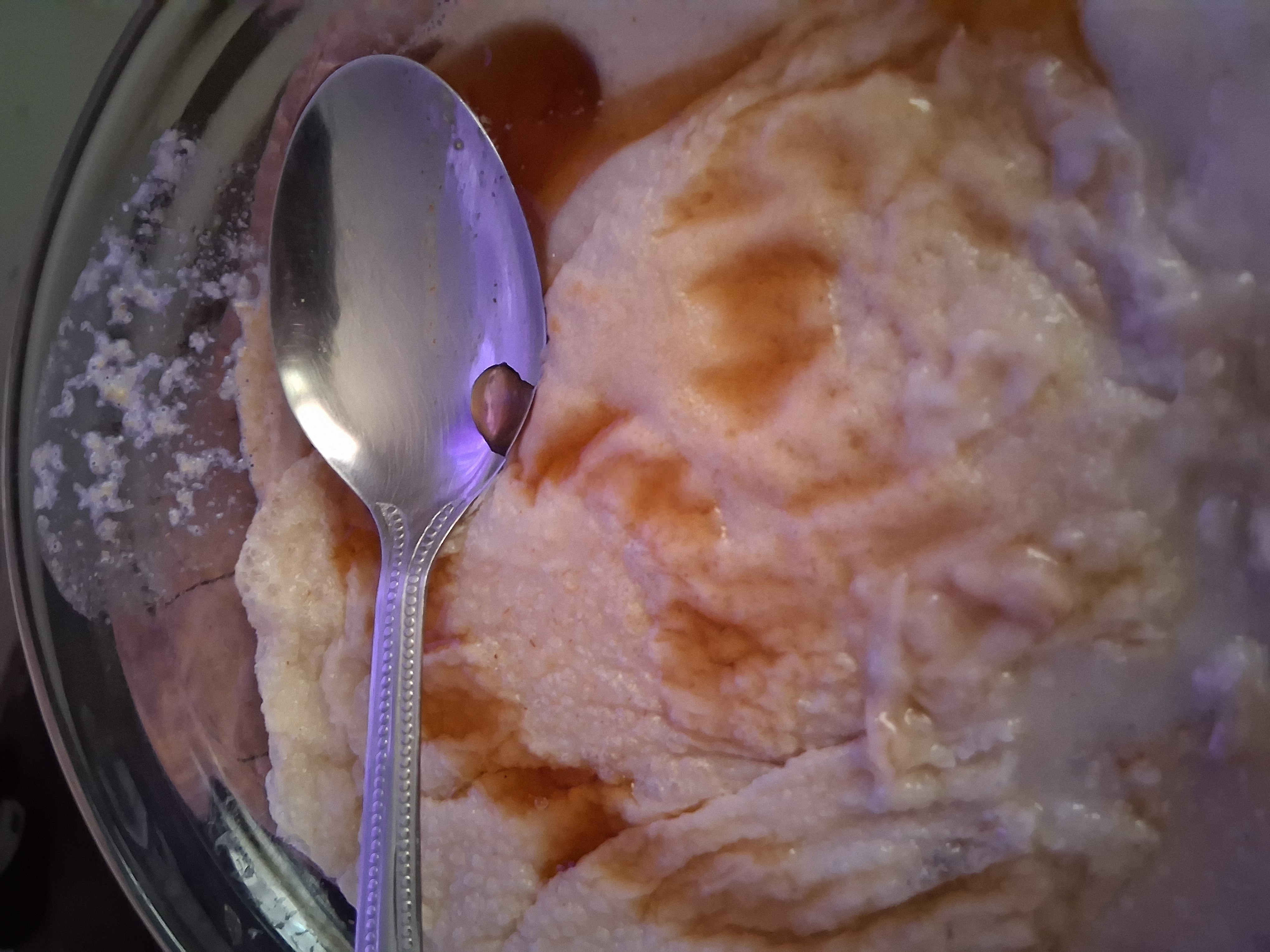 crema de sémola dulce