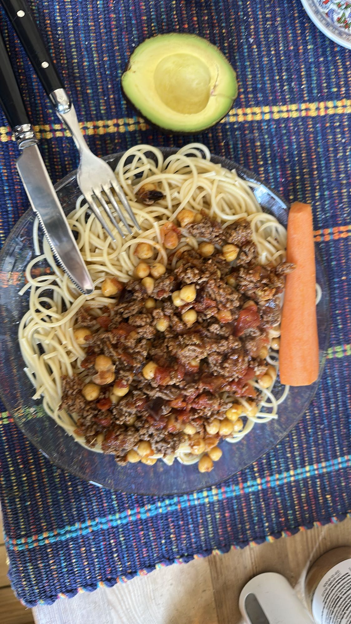 Spagetti med köttfärs