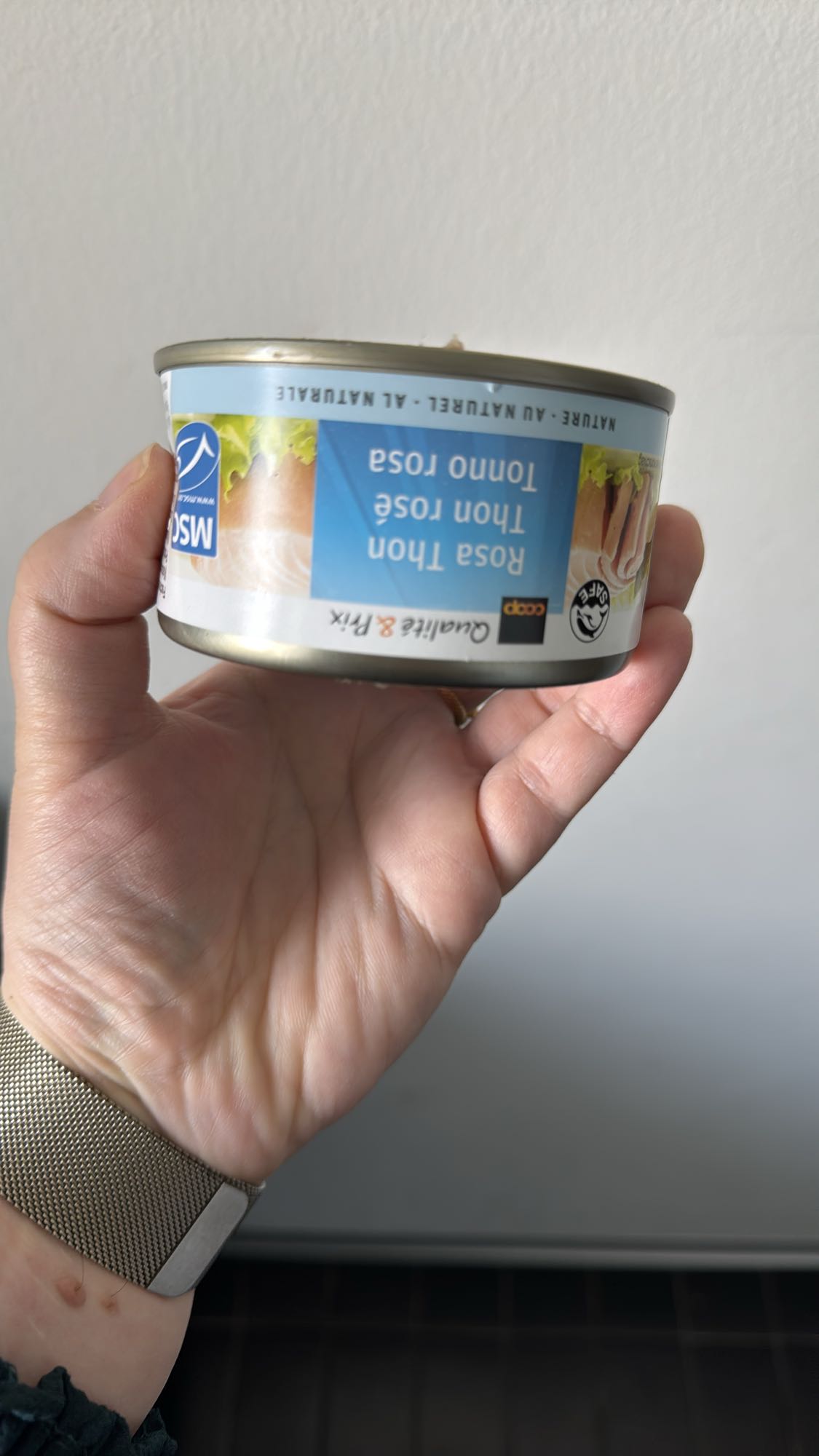 Tonno rosa in scatola