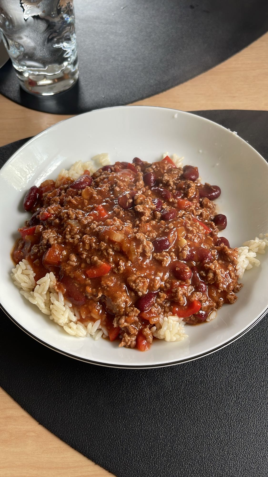 Chili con carne mit Reis