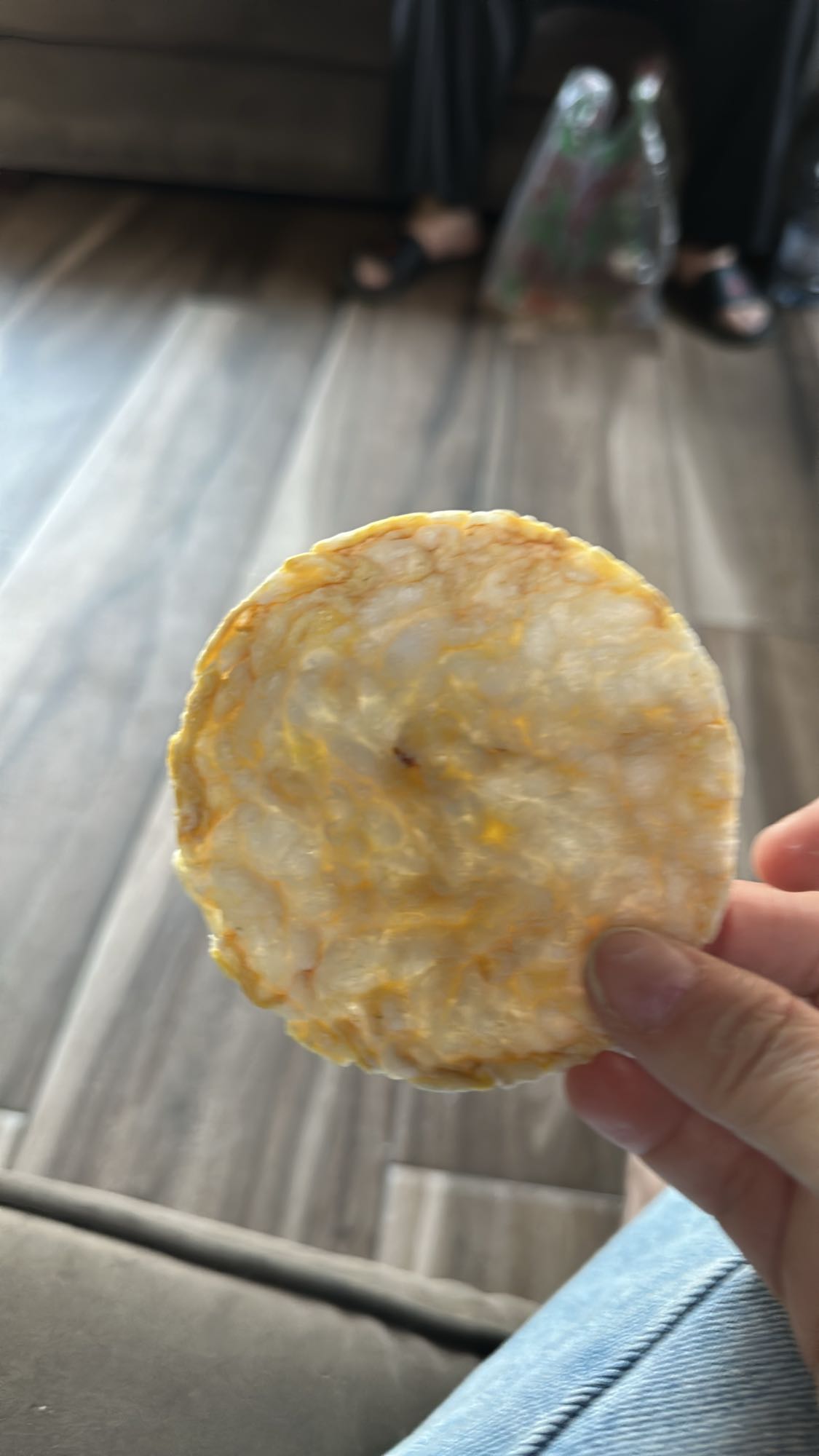 Cheese rice cake