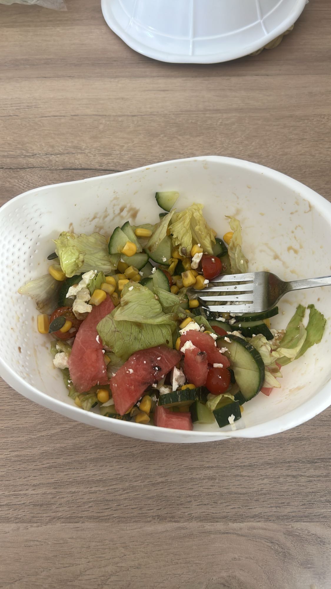 Salade estivale fraîche