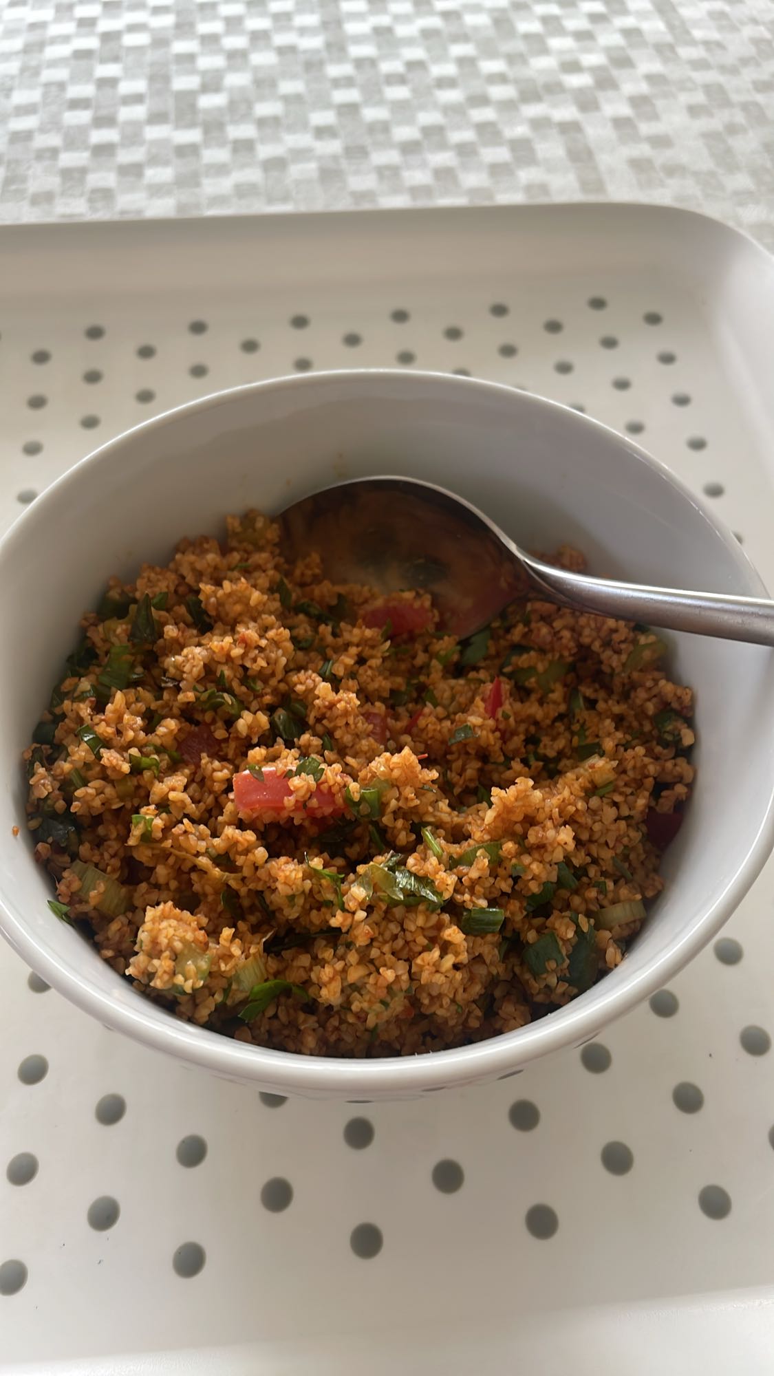Kısır (bulgur salad)