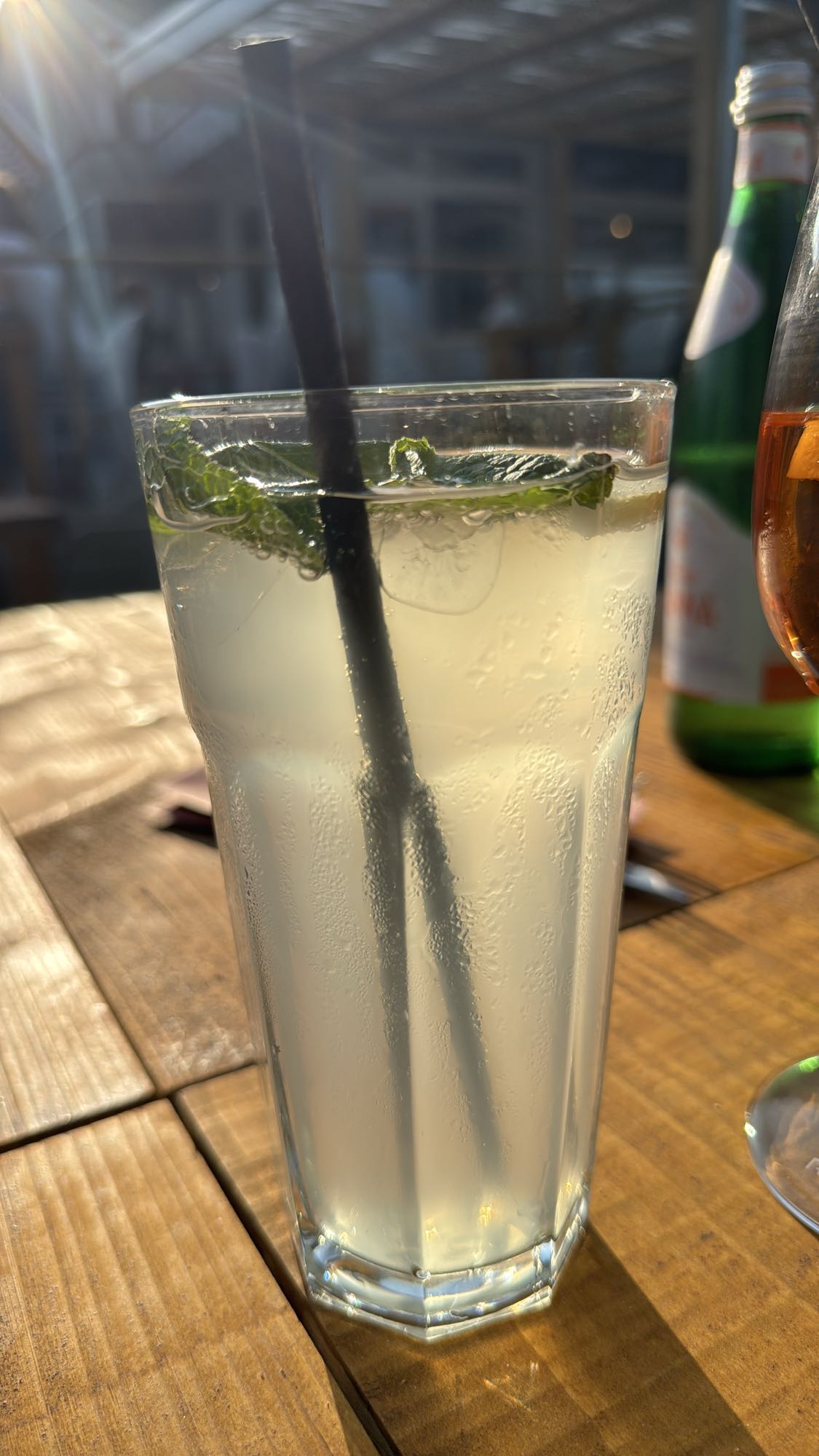 Zuckerfreie Limonade mit Minze