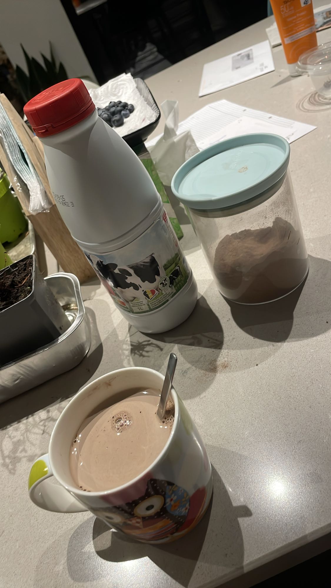 warme chocolademelk