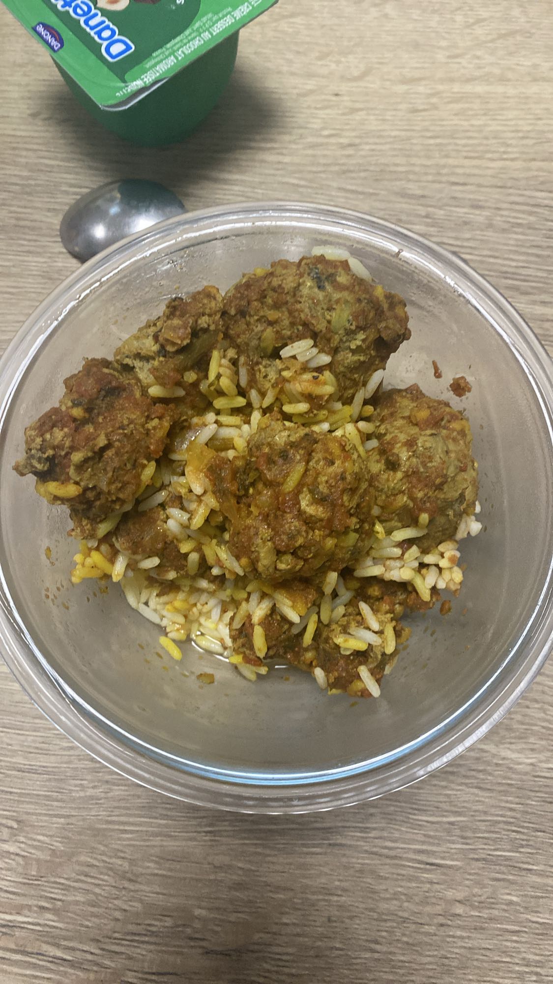Boulettes avec riz