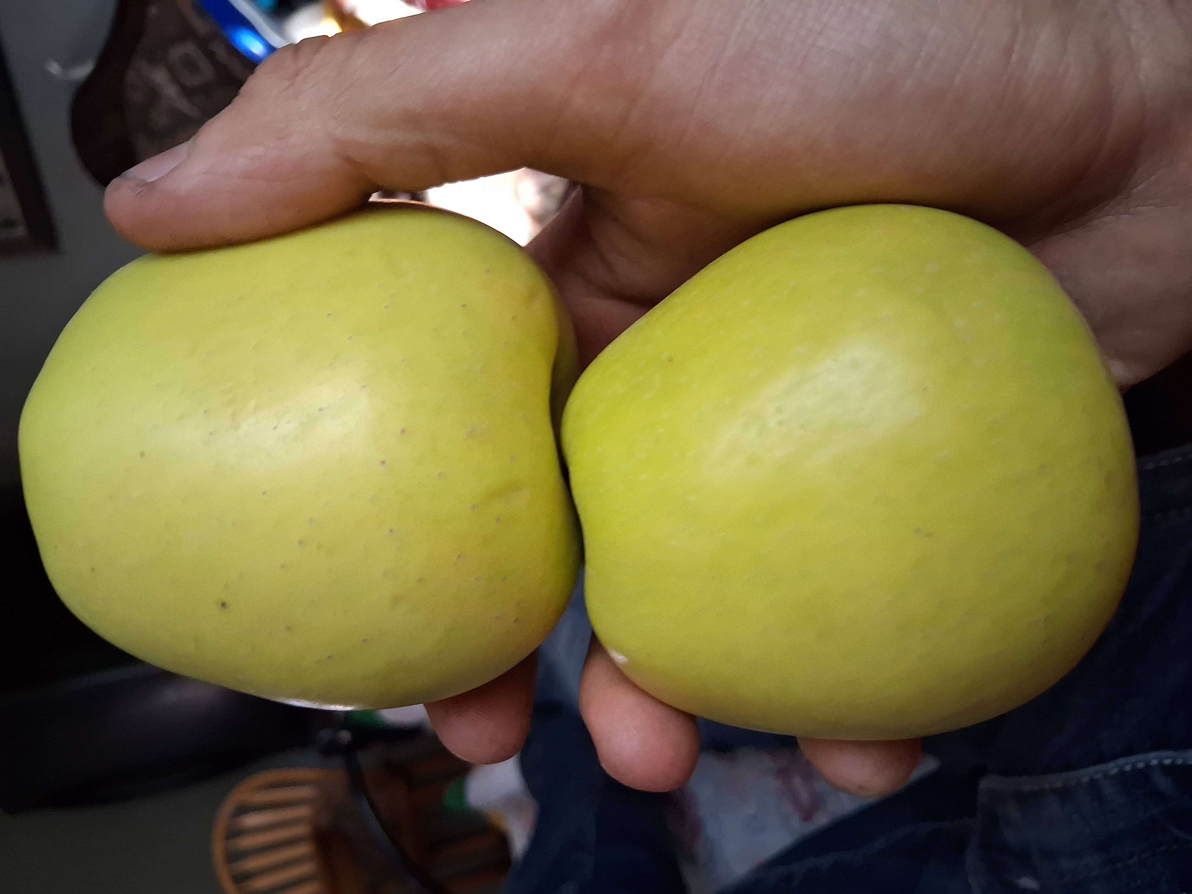 manzanas verdes