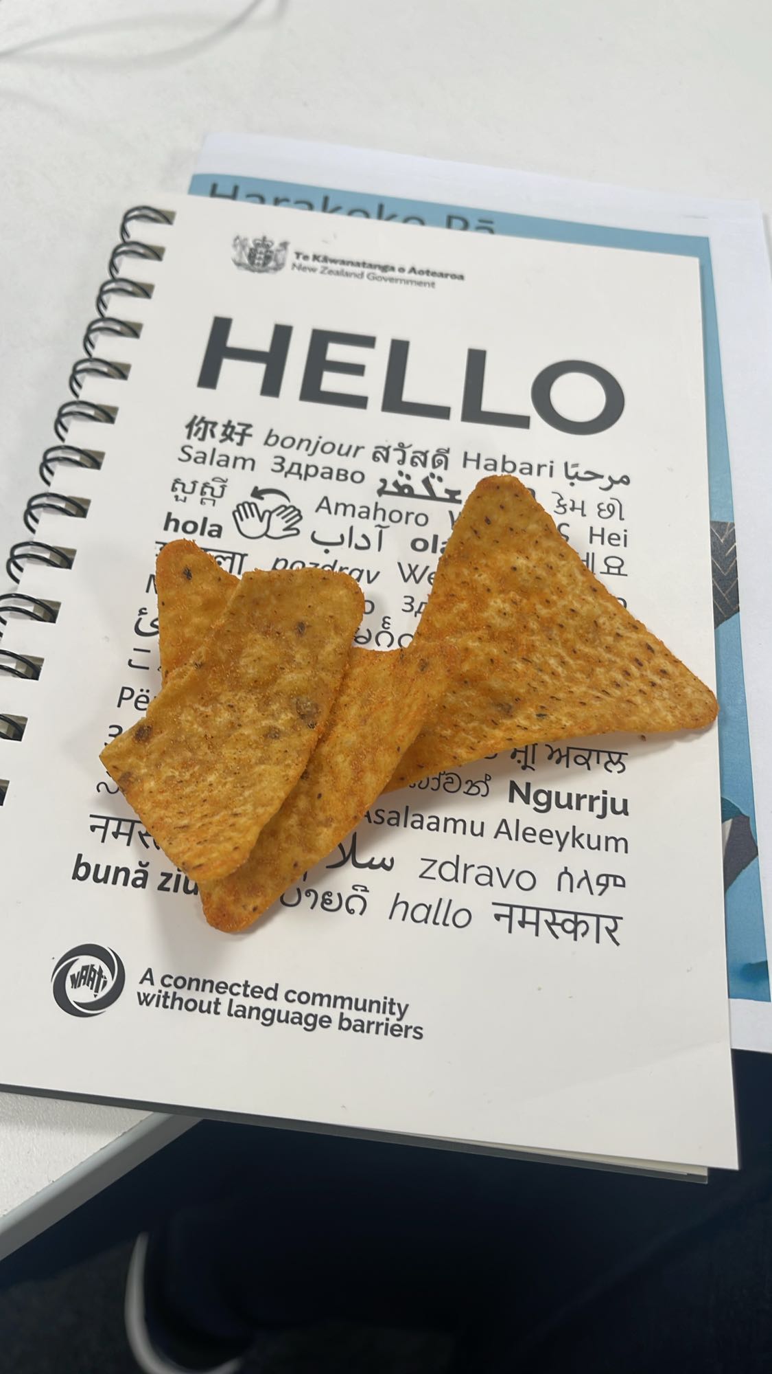 Tortilla chips snack