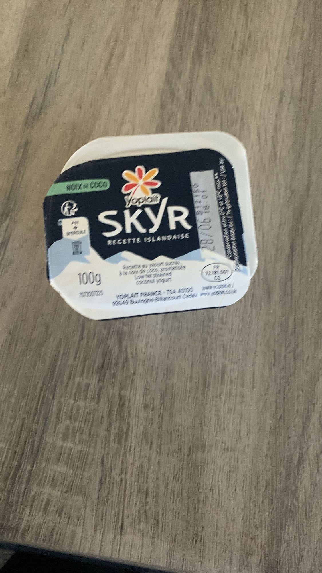 Skyr noix de coco