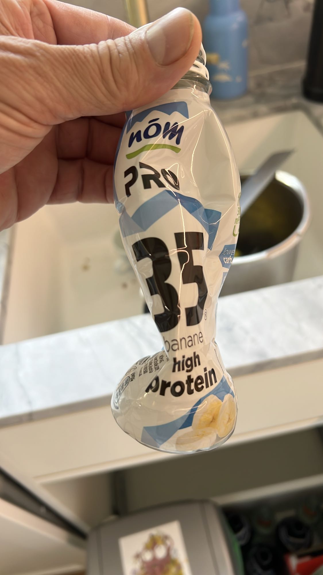 bananowy napój proteinowy