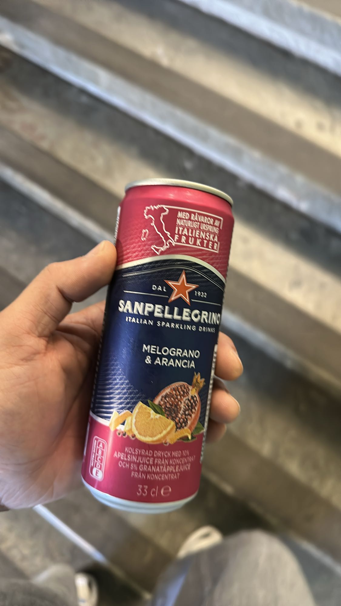 Sanpellegrino granatäpple apelsin