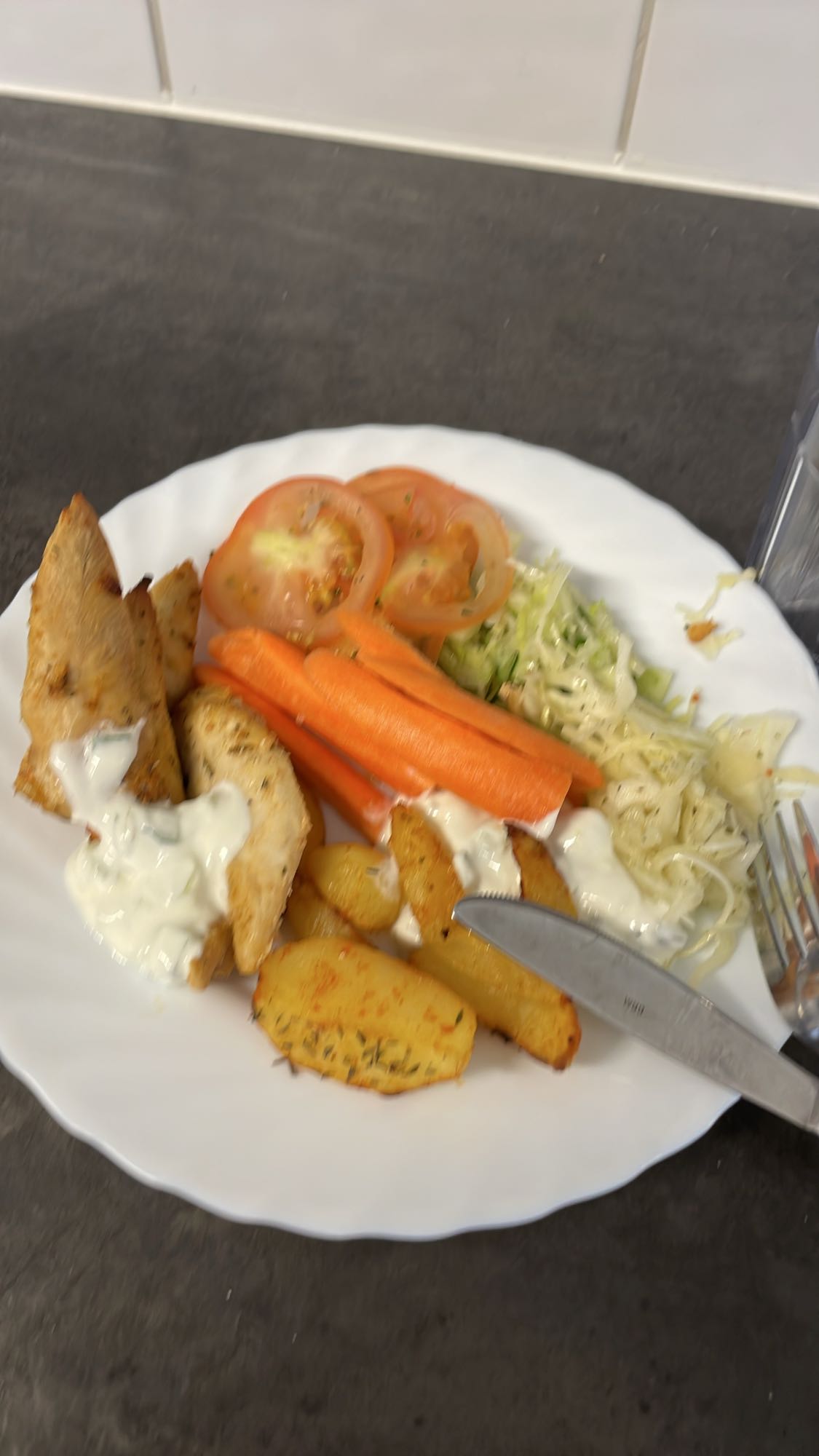 Kyckling med grönsaker