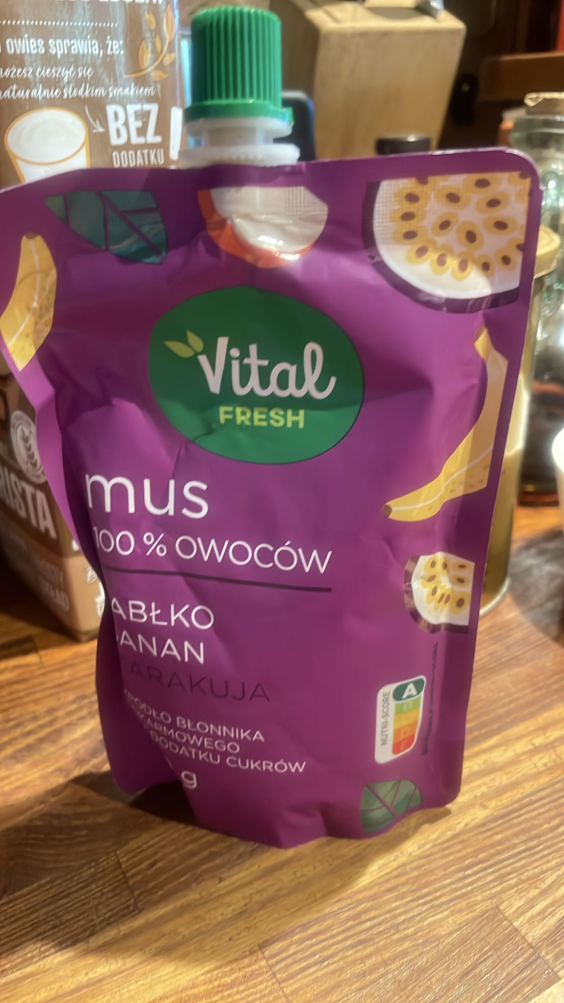 Mus owocowy jabłko banan