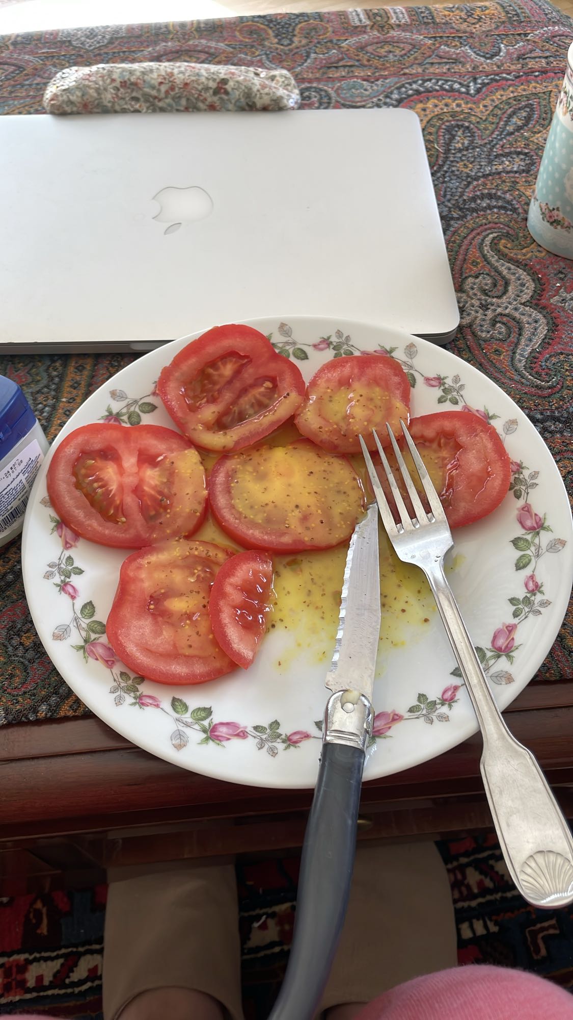 Tomato Salad with Dressing