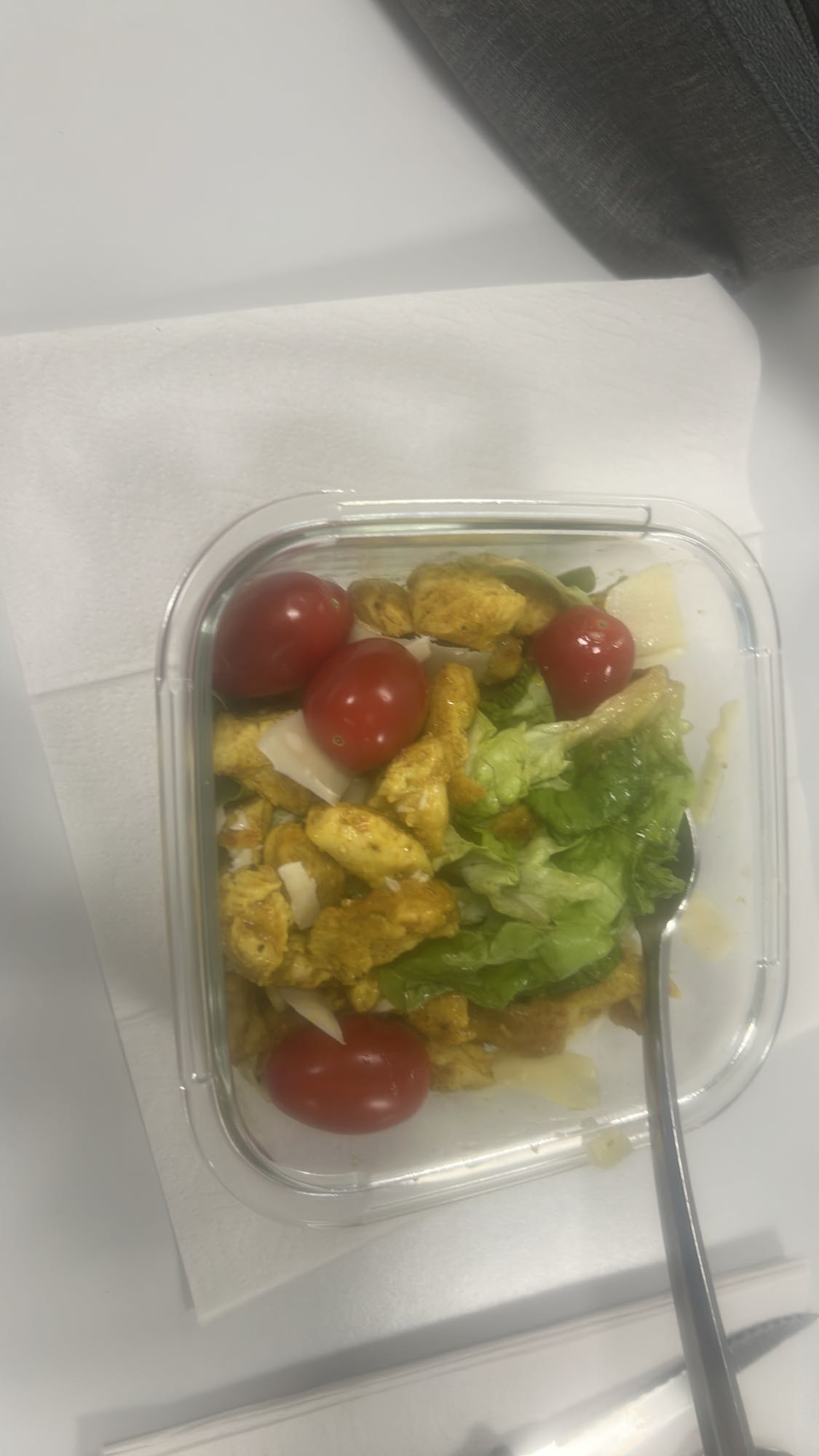 Salade poulet et légumes