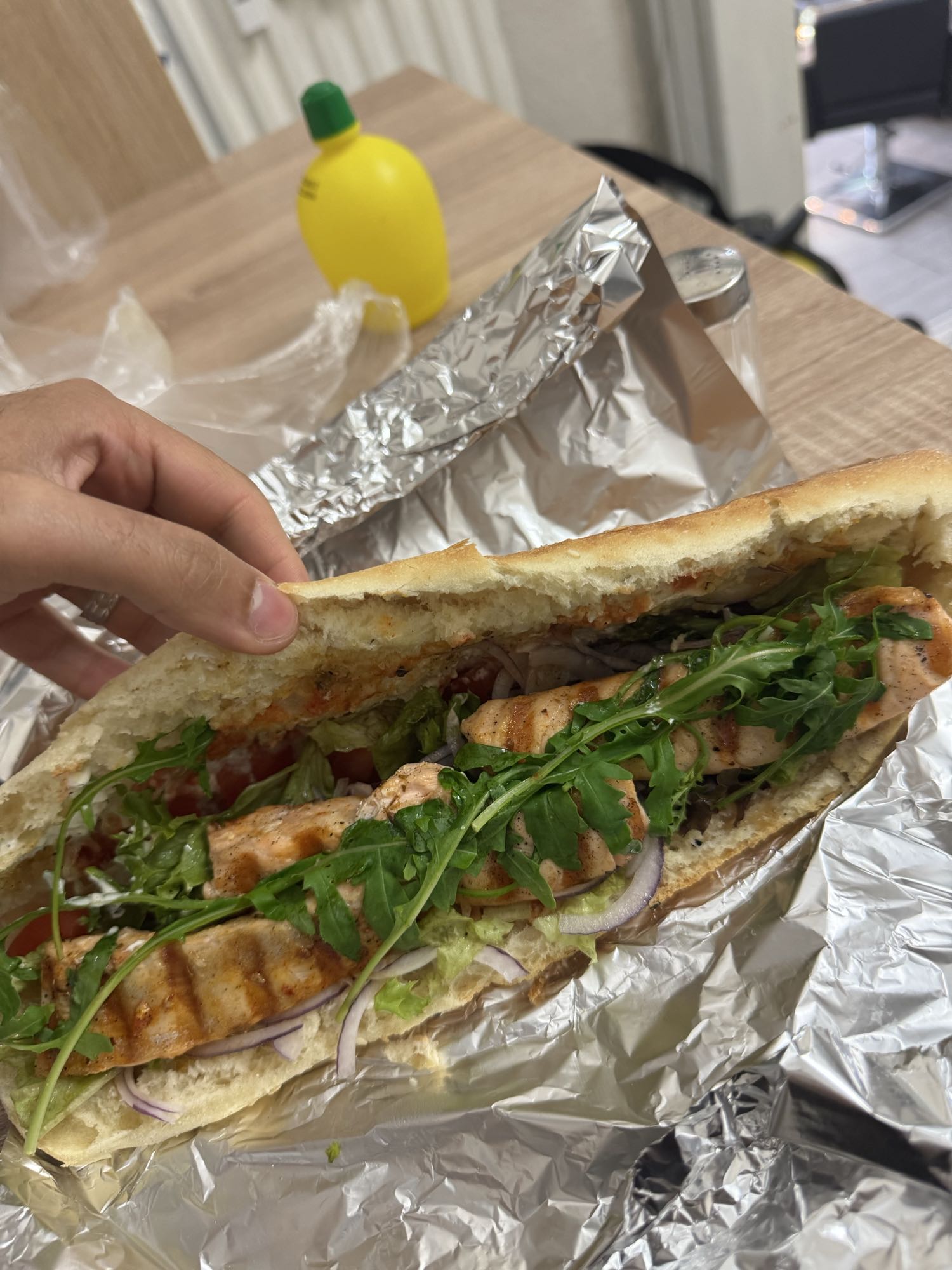 Kip-Sandwich mit Salat