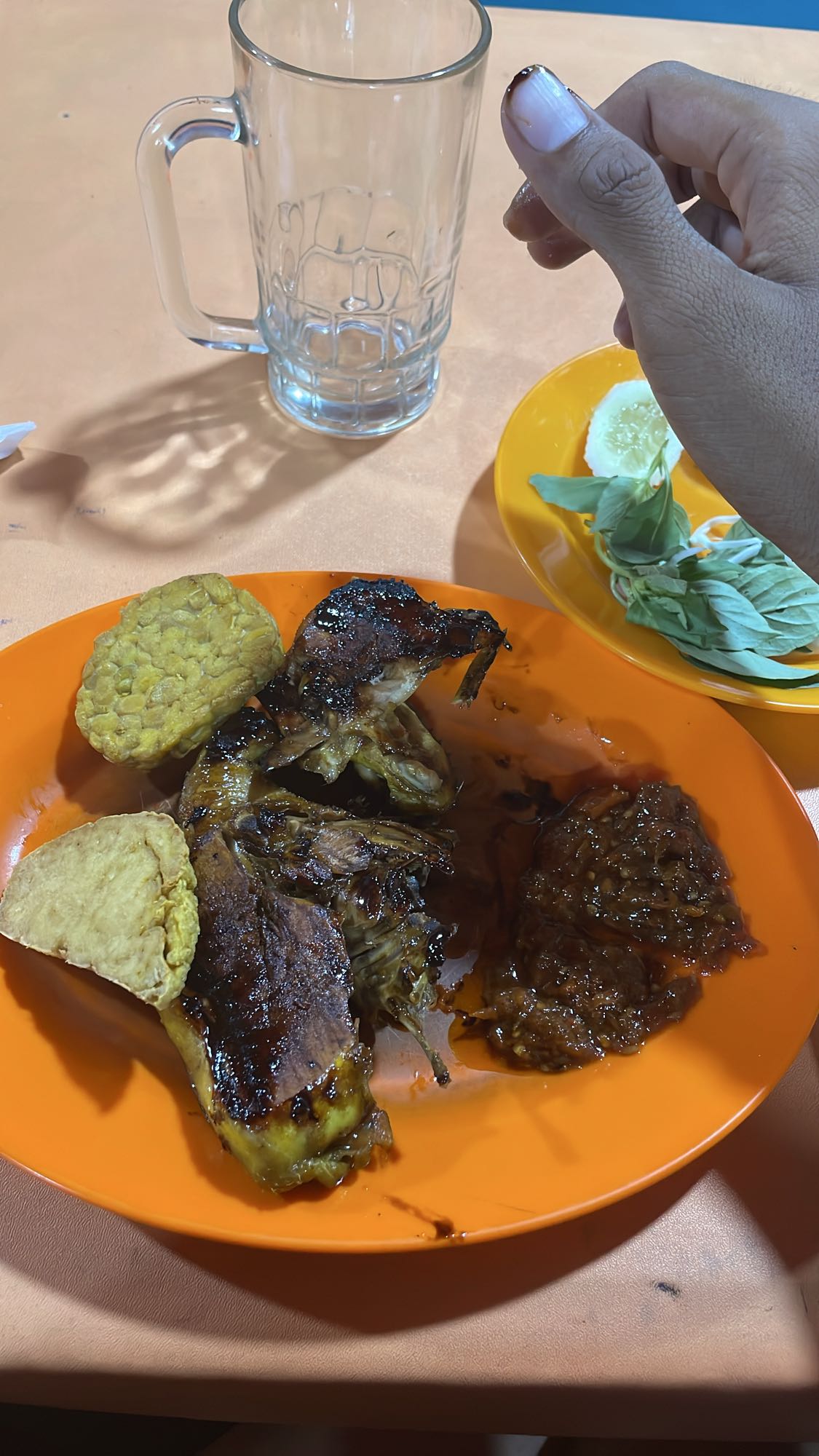 Ayam Bakar Tempe Tahu Sambal