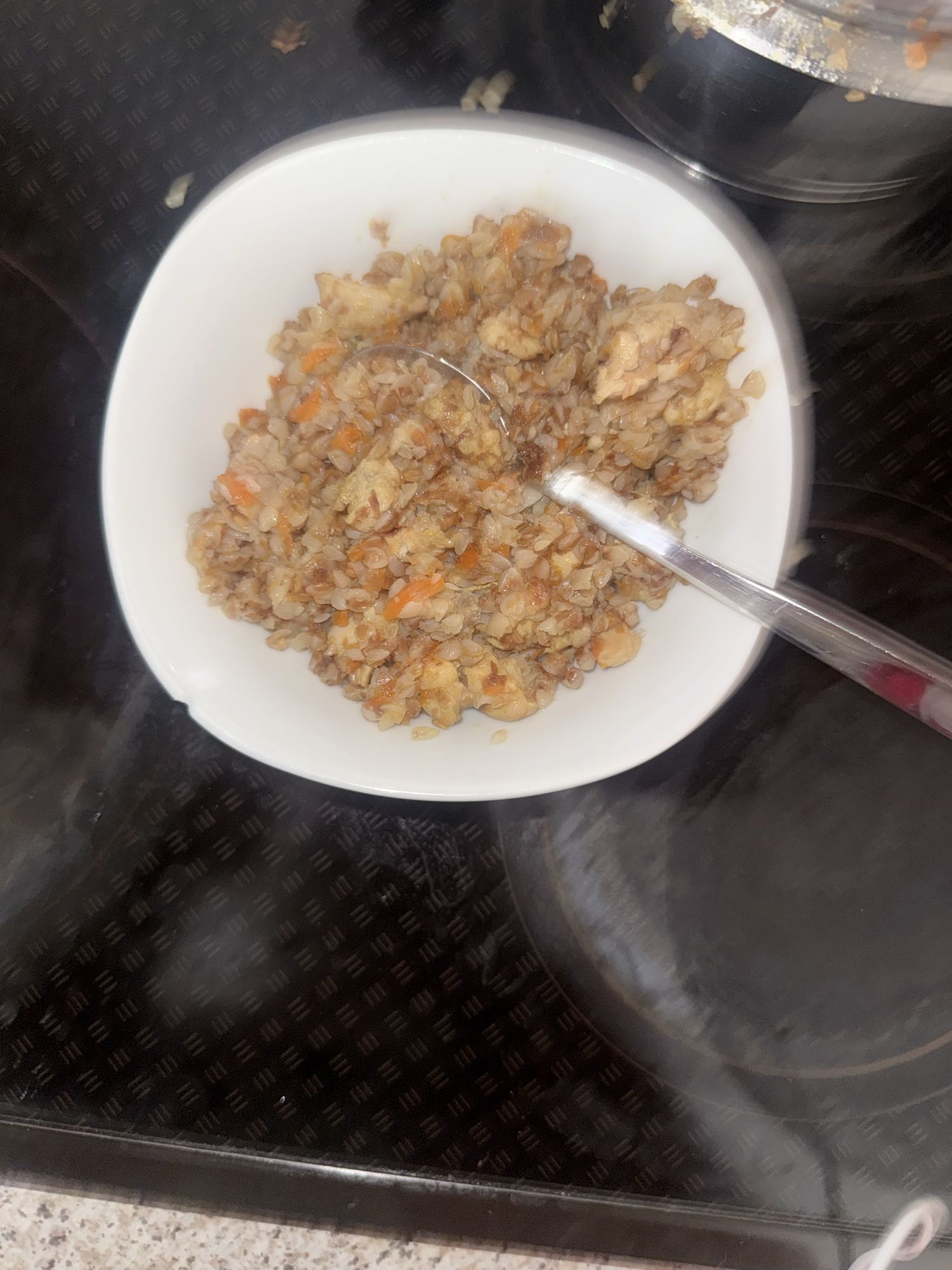 Гречка с курицей