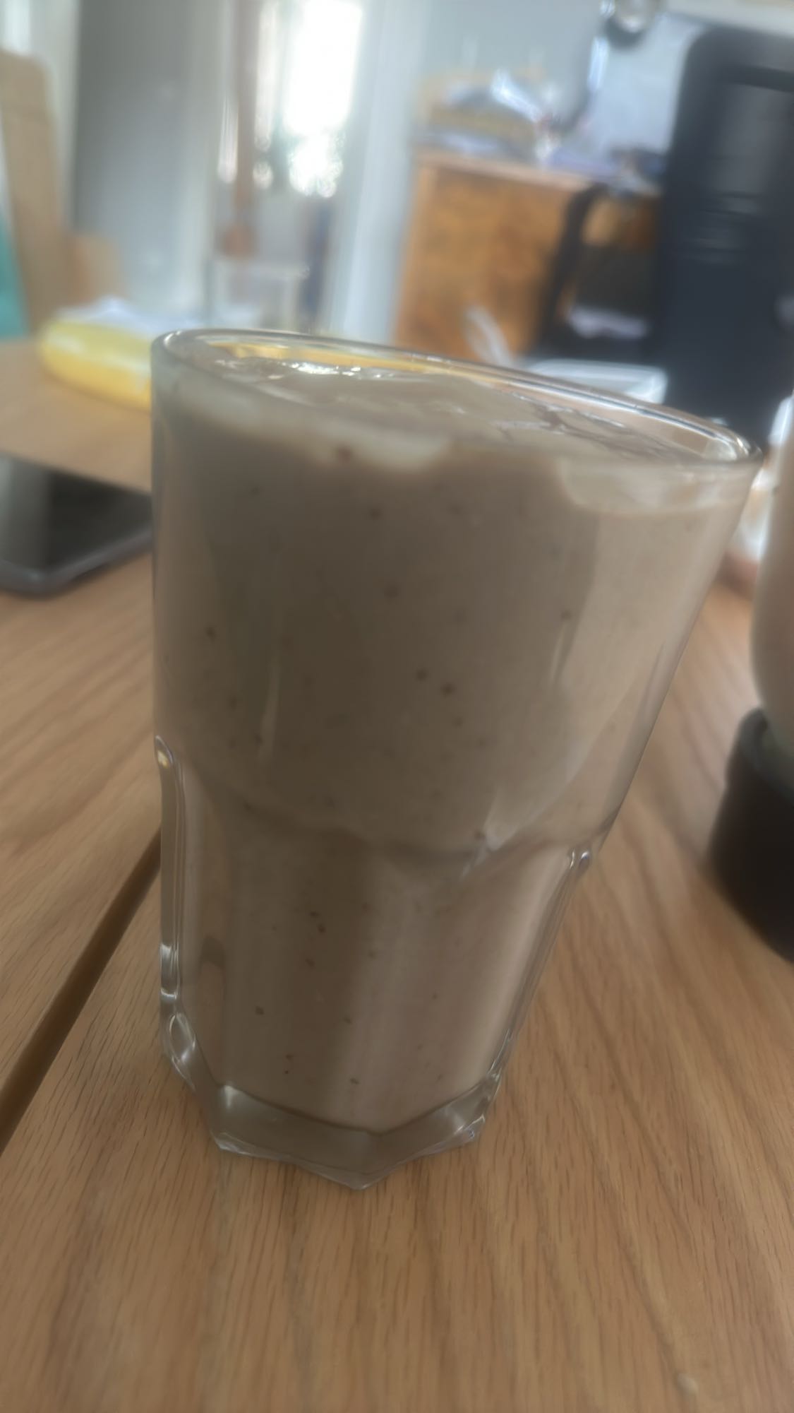 Banan- och havresmoothie