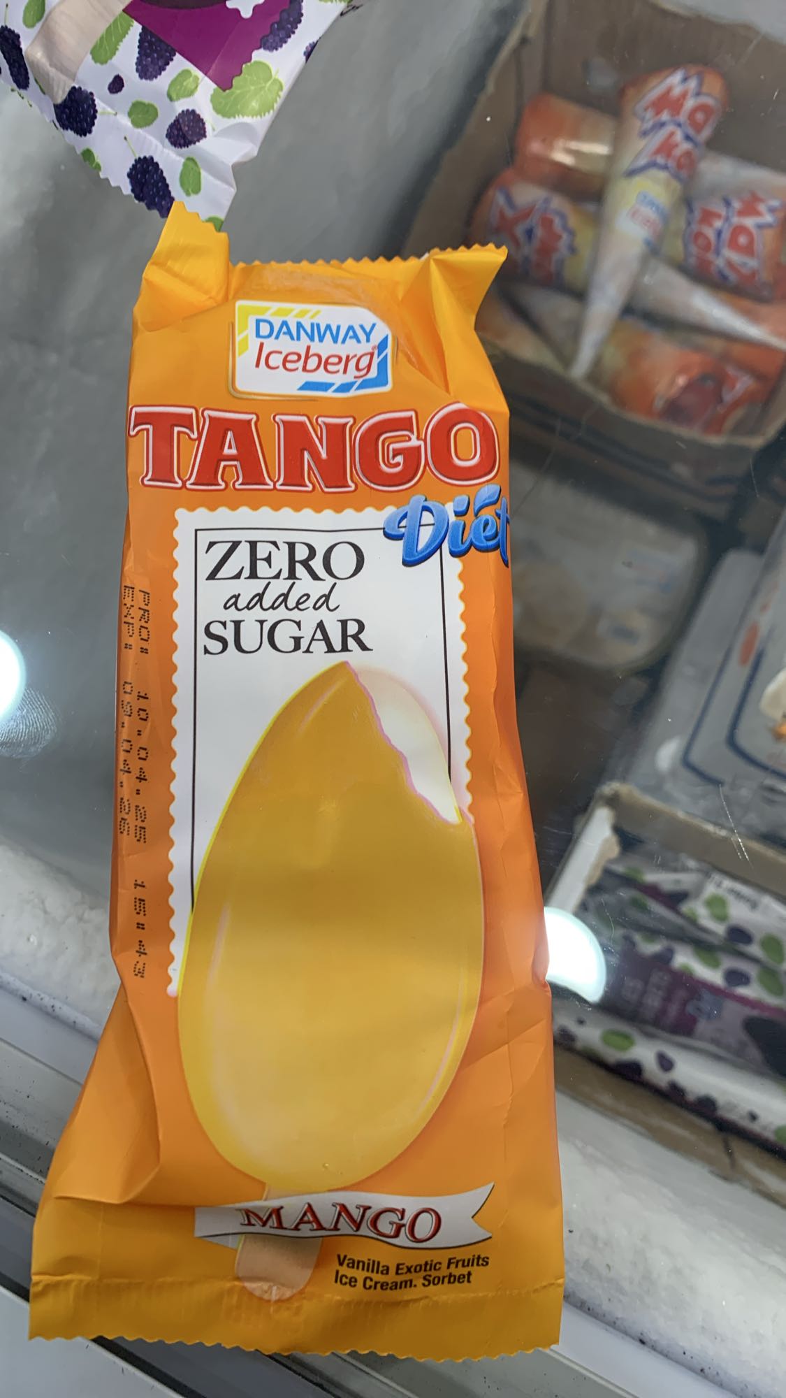 Mango Diet Ice Cream Bar