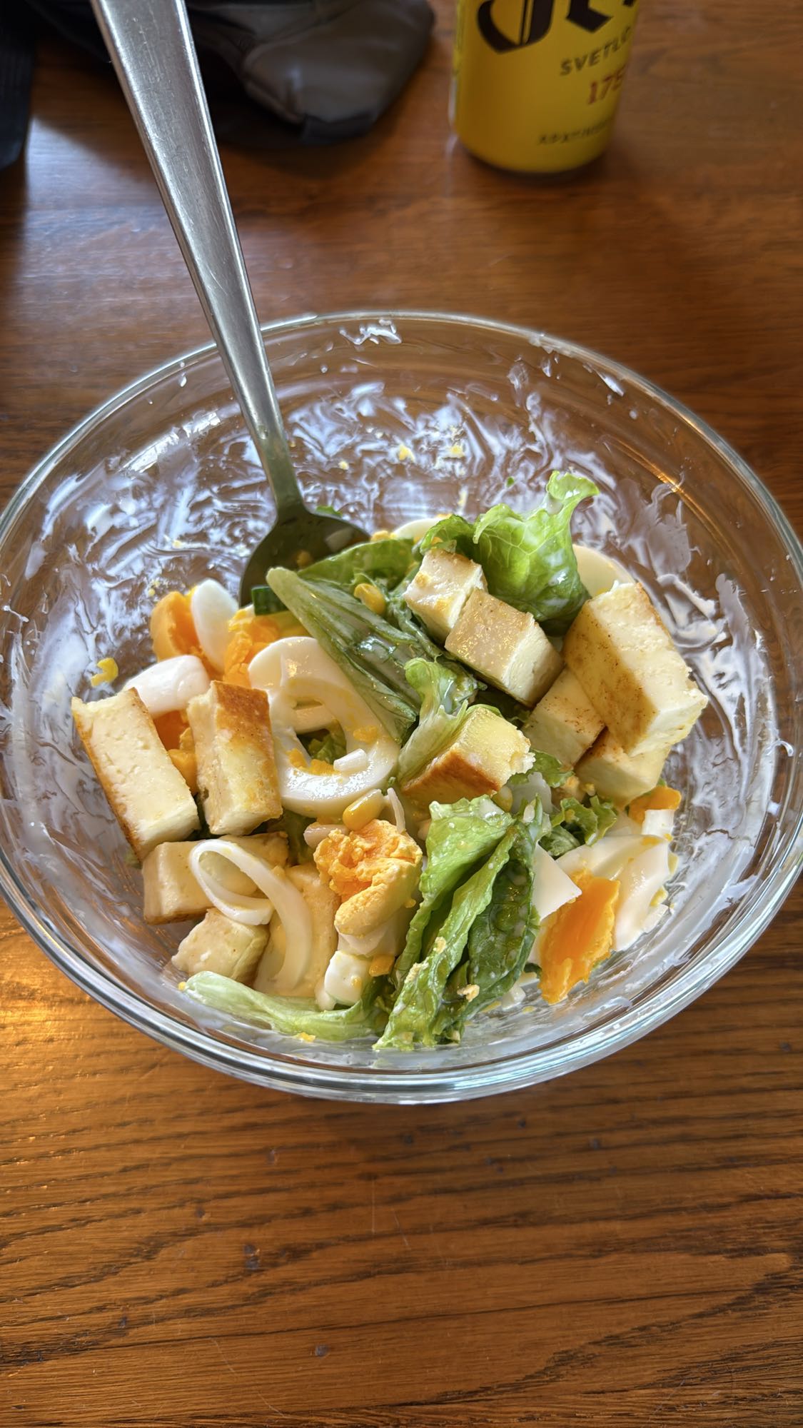 Egg Tofu Salad