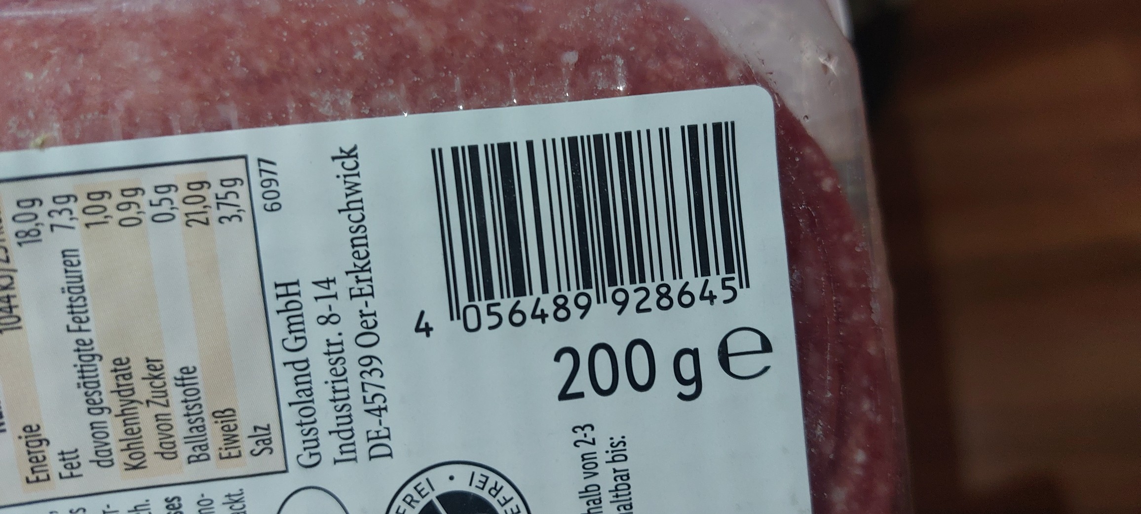 Rinderhackfleisch
