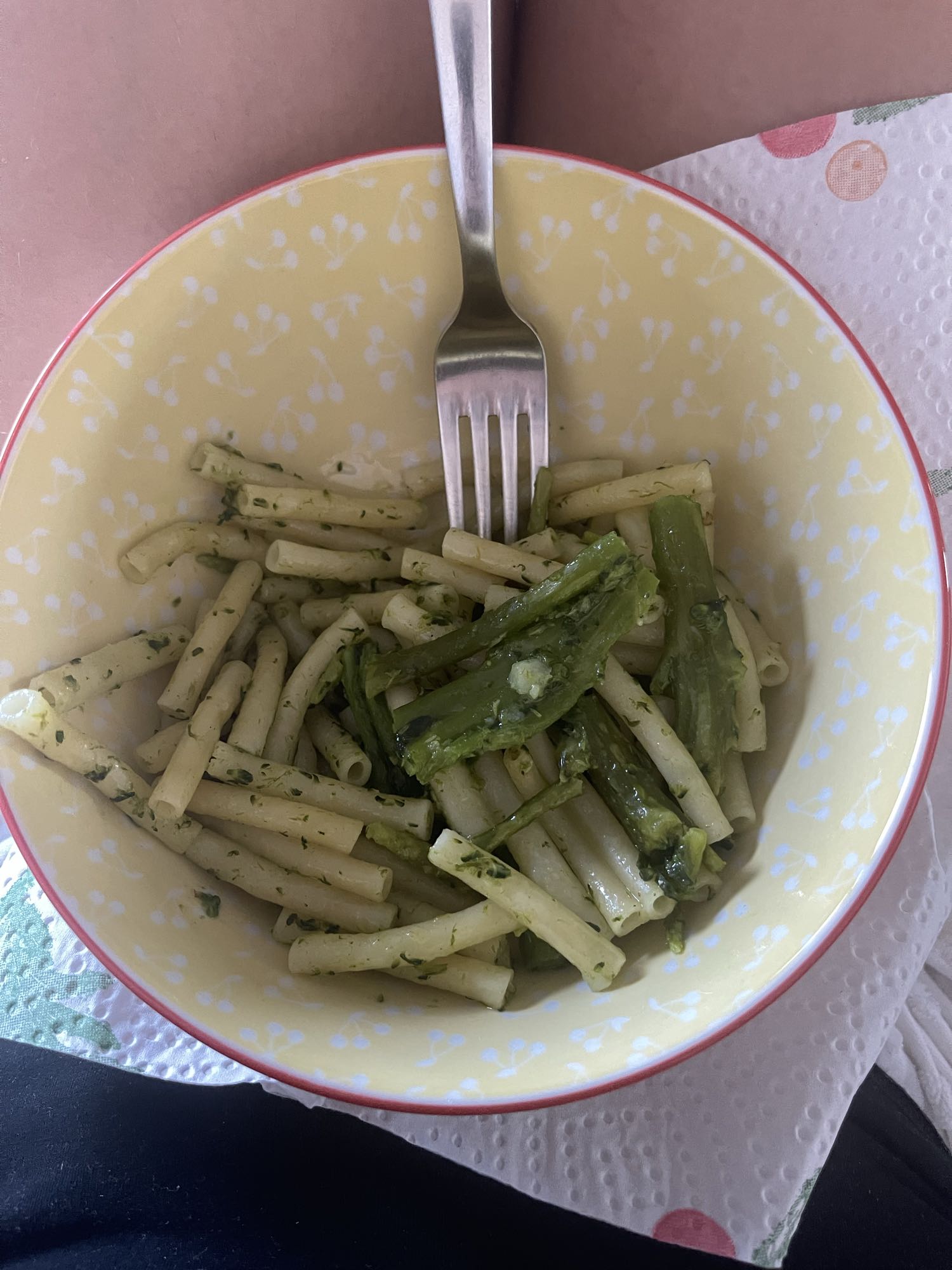 Pasta con asparagi