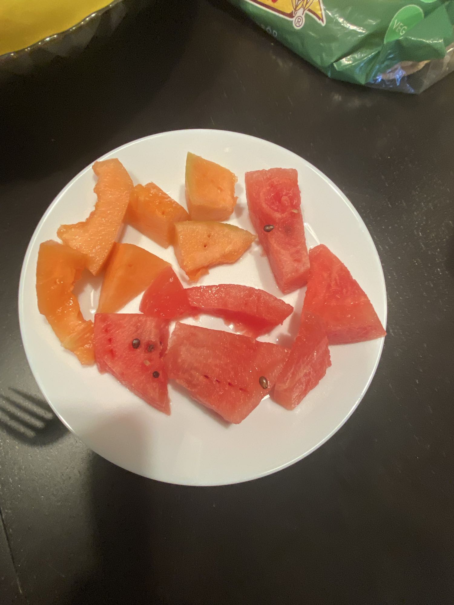 سلطة فواكه بسيطة