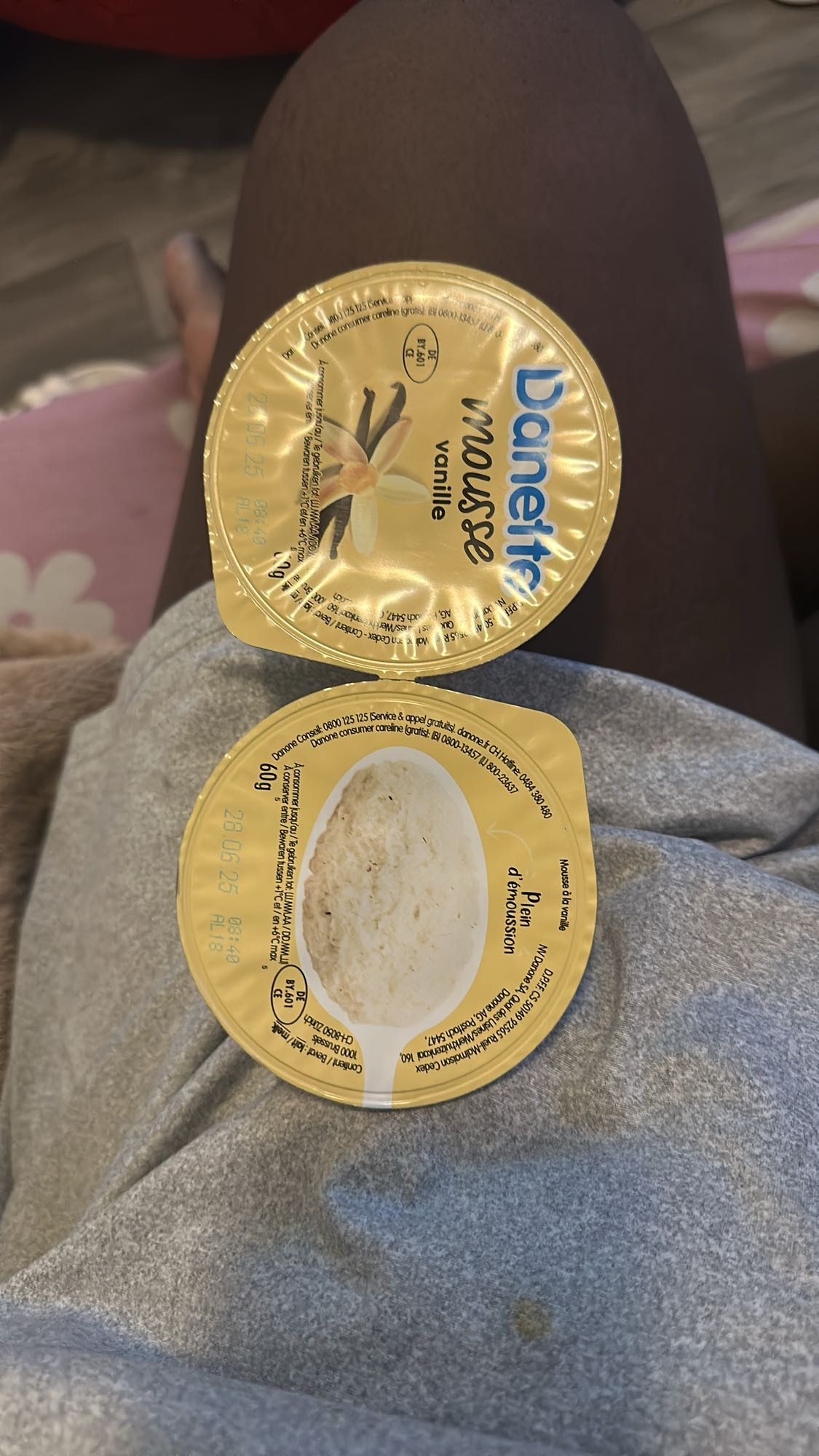 Mousse vanille Danette