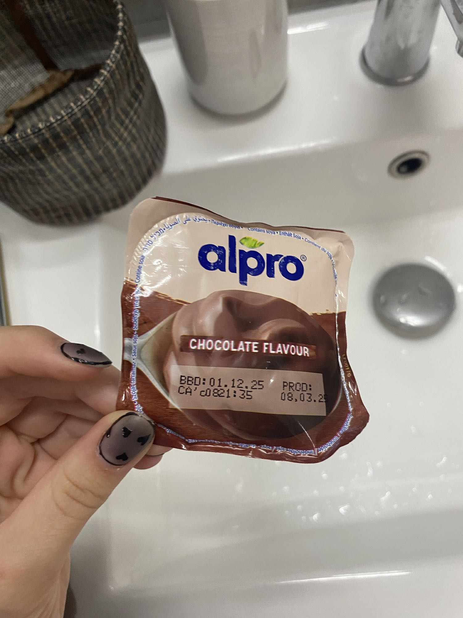 Budincă Alpro ciocolată