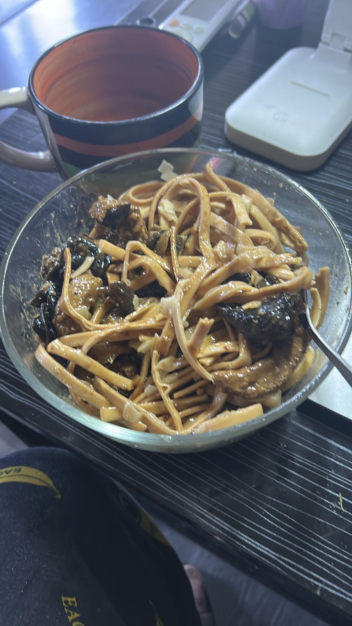 Arishta with Pork Stir Fry