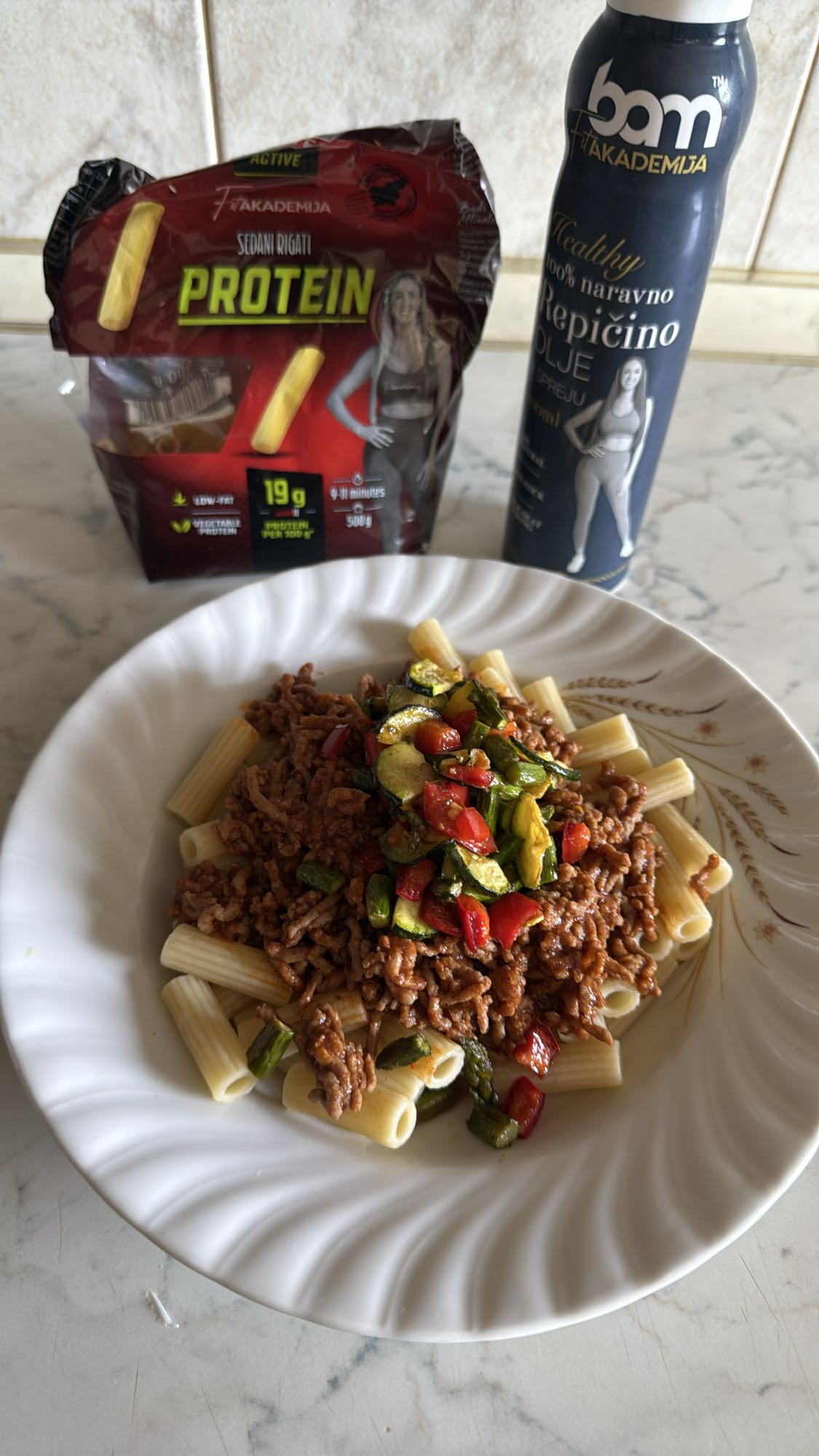 Protein Pasta with Veggies