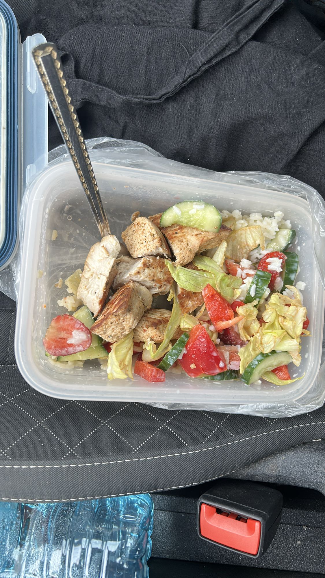 Sałatka z kurczakiem