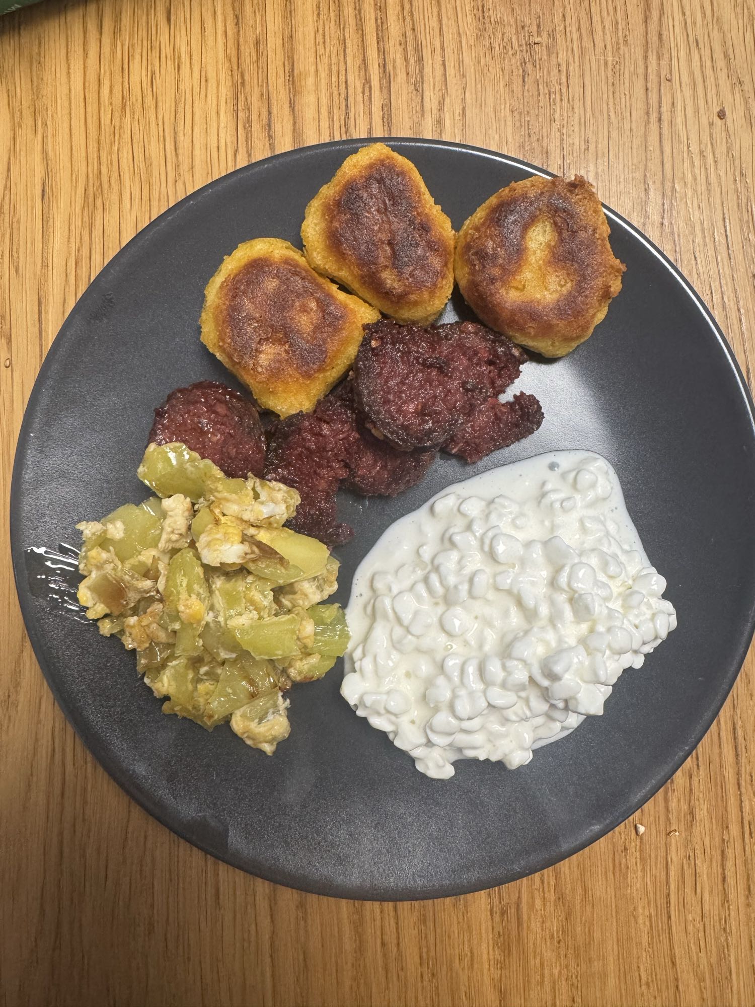 Gemüse, Quark & Klöße Teller